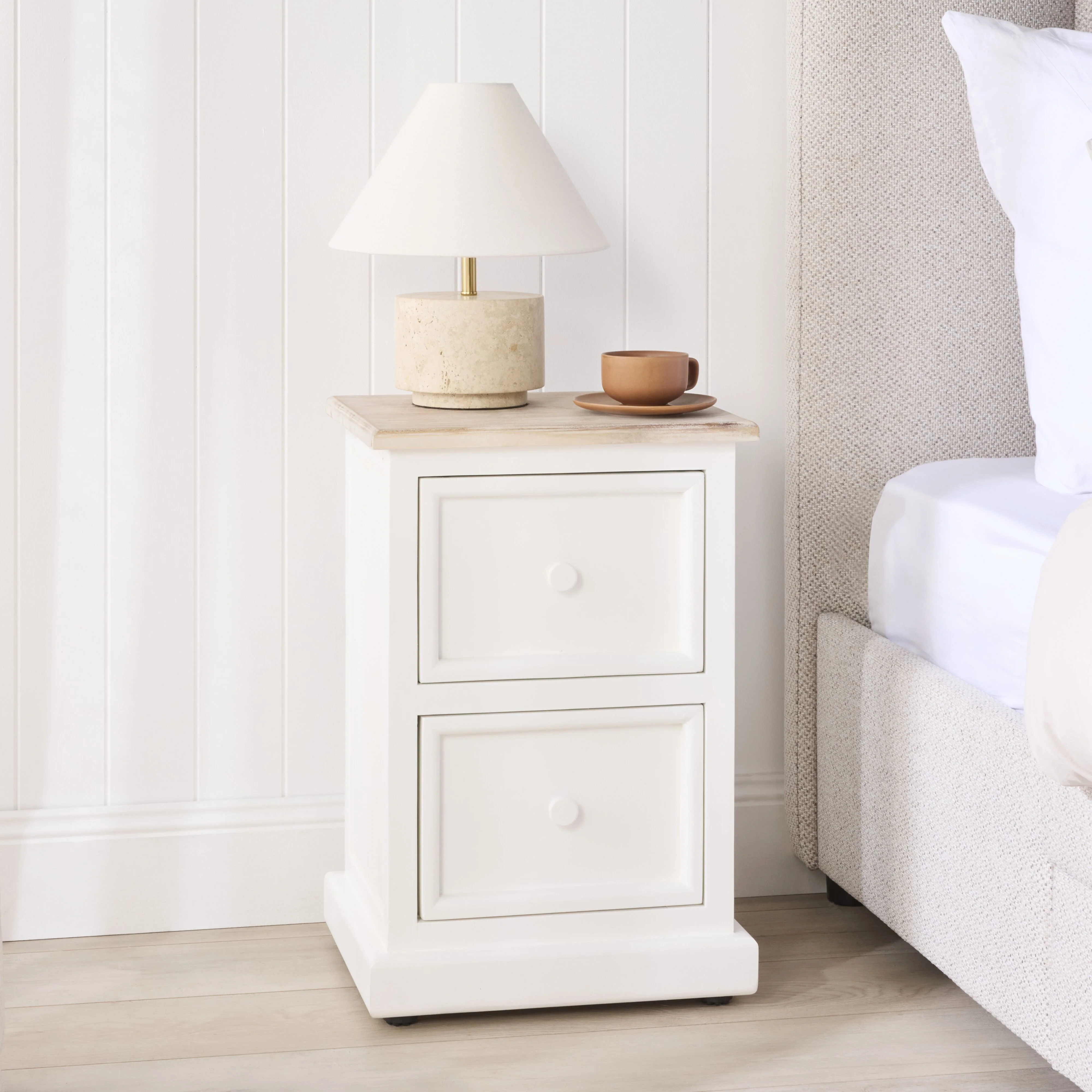 Maldon 2 Drawer Bedside Table - Image 8