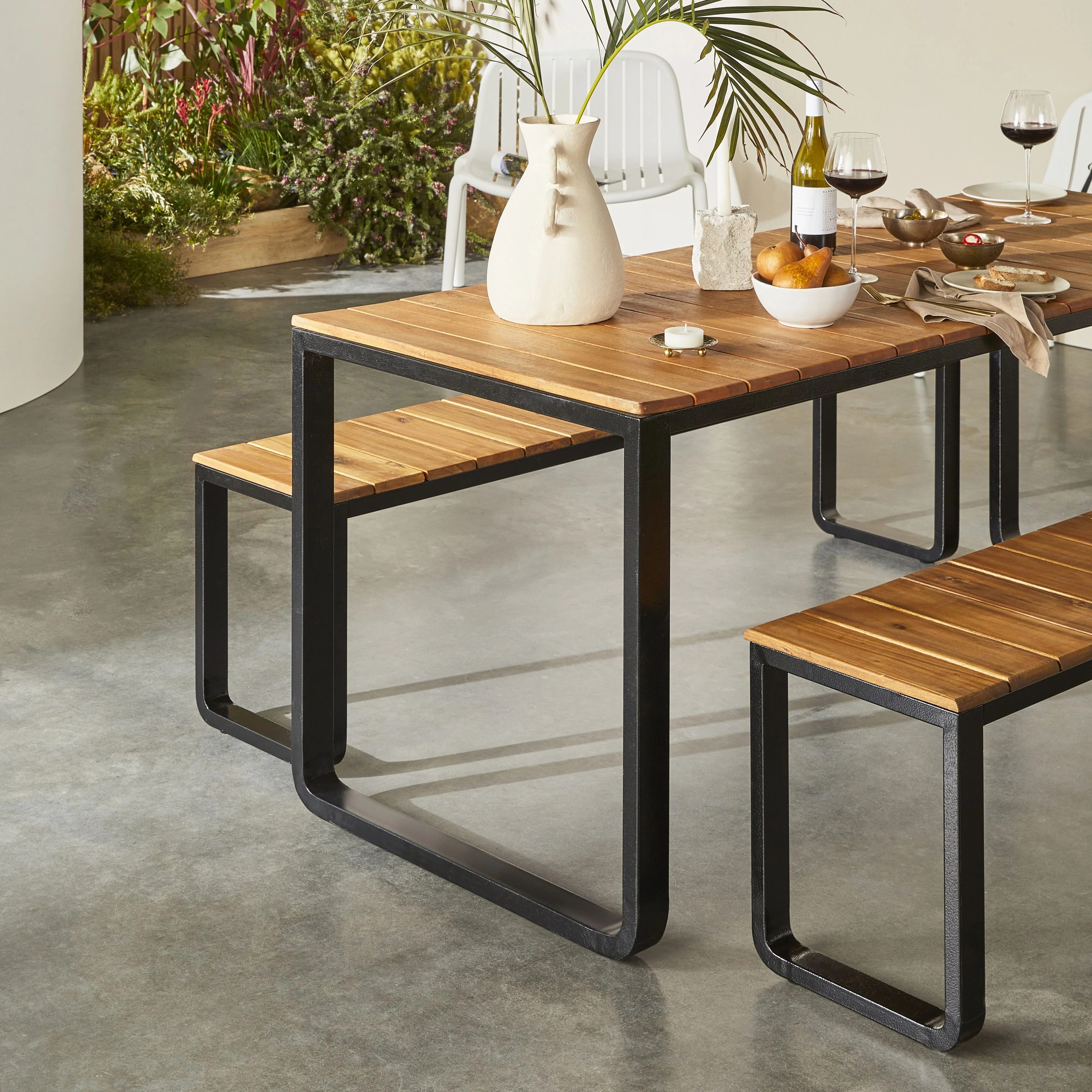 Malia Outdoor Dining Table 180cm - Image 9