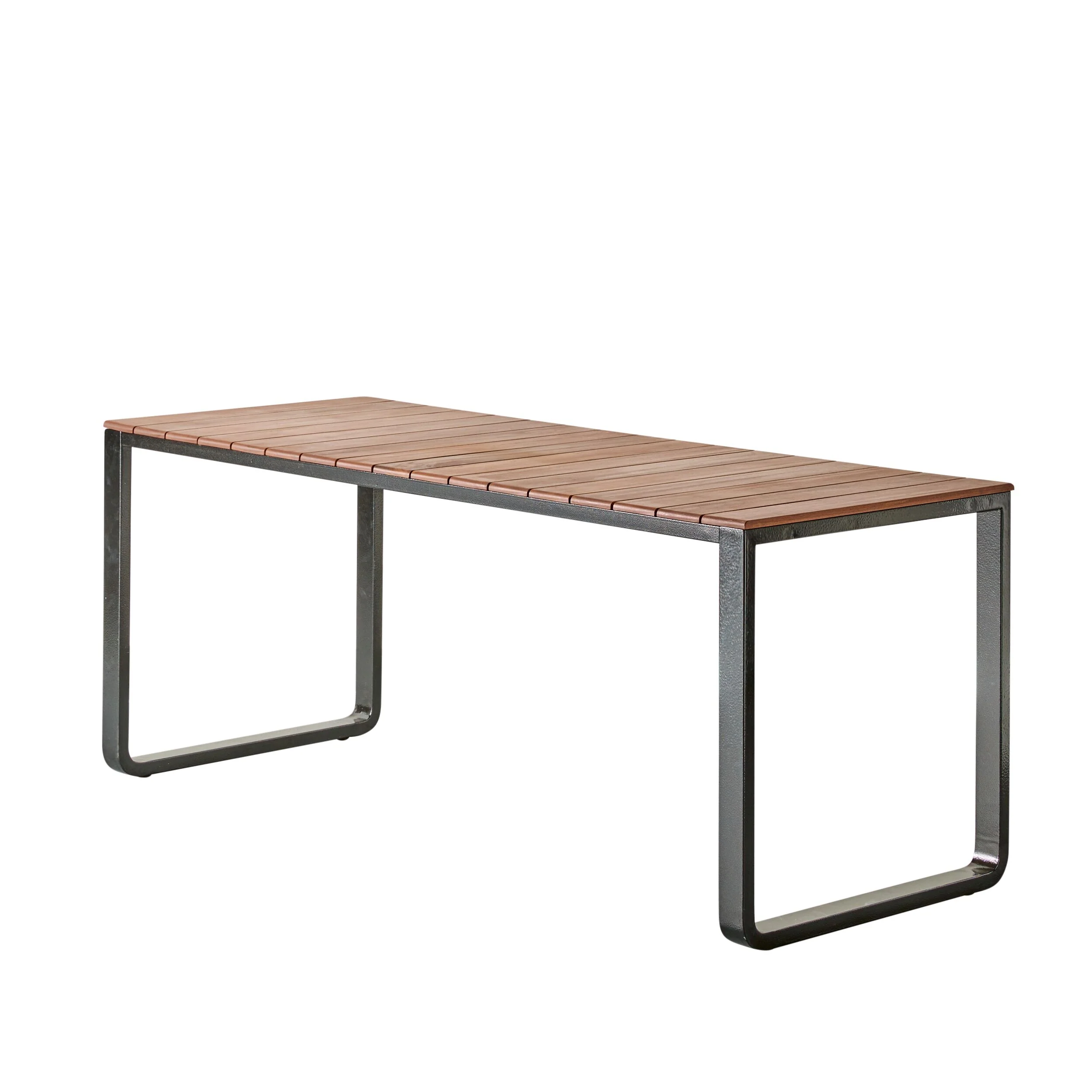 Malia Outdoor Dining Table 180cm with 2x Malia Outdoor Dining Benches 160cm Package - Image 2