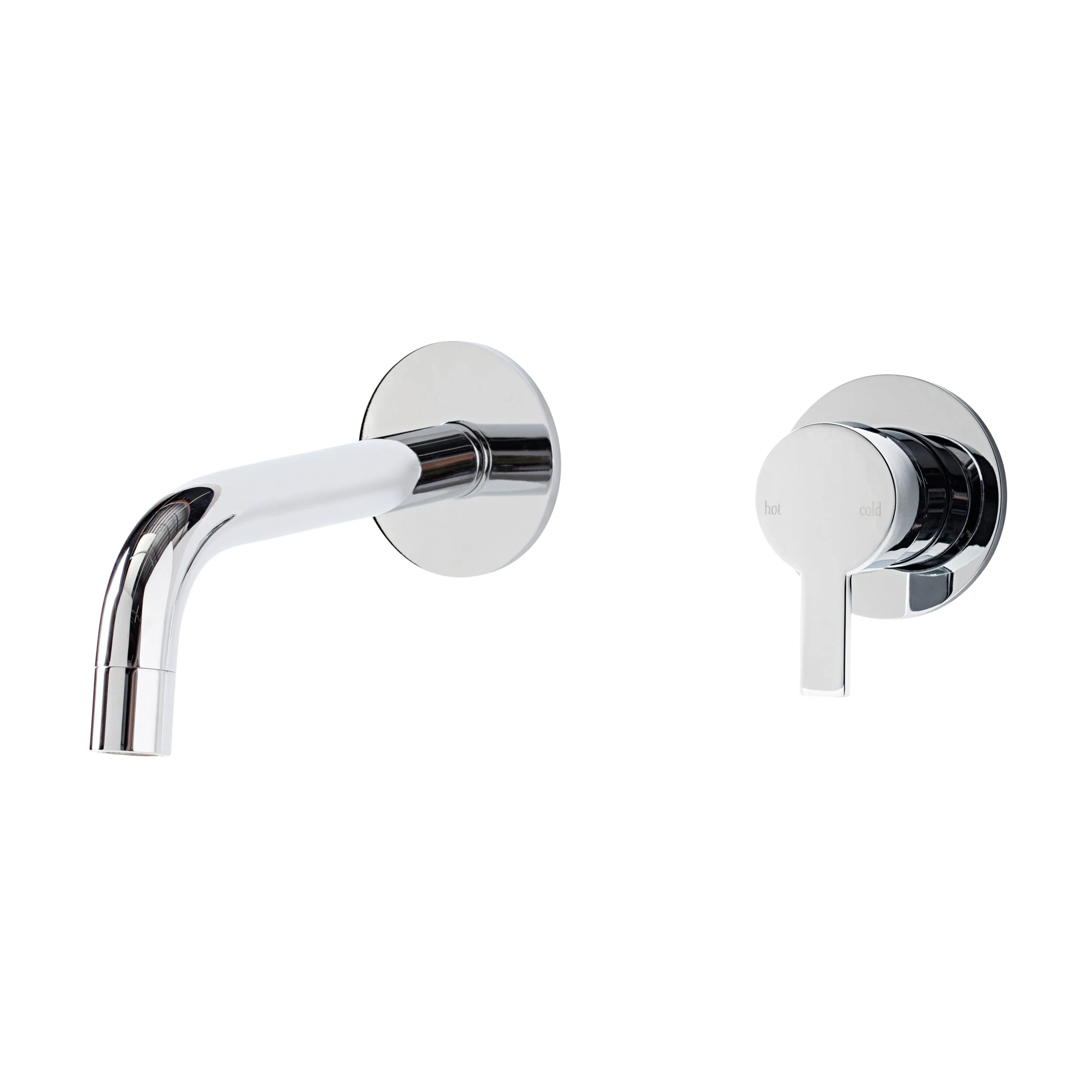 Malvern Wall Basin / Bath Mixer Set Chrome - Image 2
