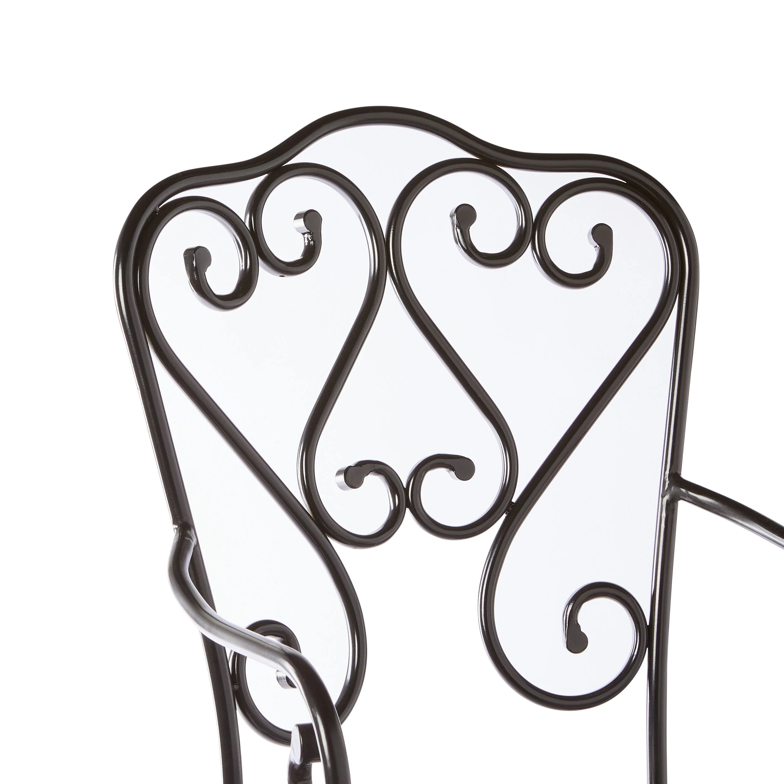 Manette Outdoor Dining Chair Black M2 - Image 5