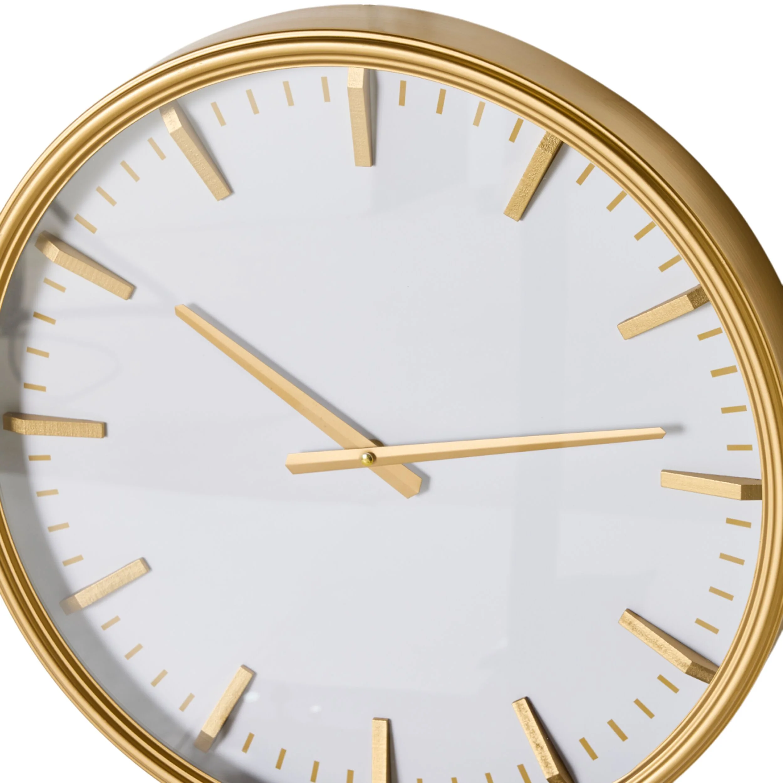 Manhattan Wall Clock Gold 48x48x7.7cm - Image 6