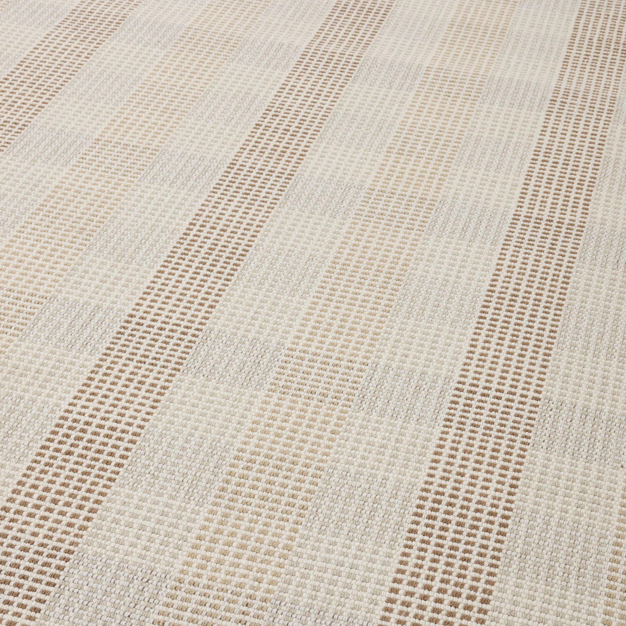 Manning Grid Handloom NZ Wool Rug 240x300cm - Image 2