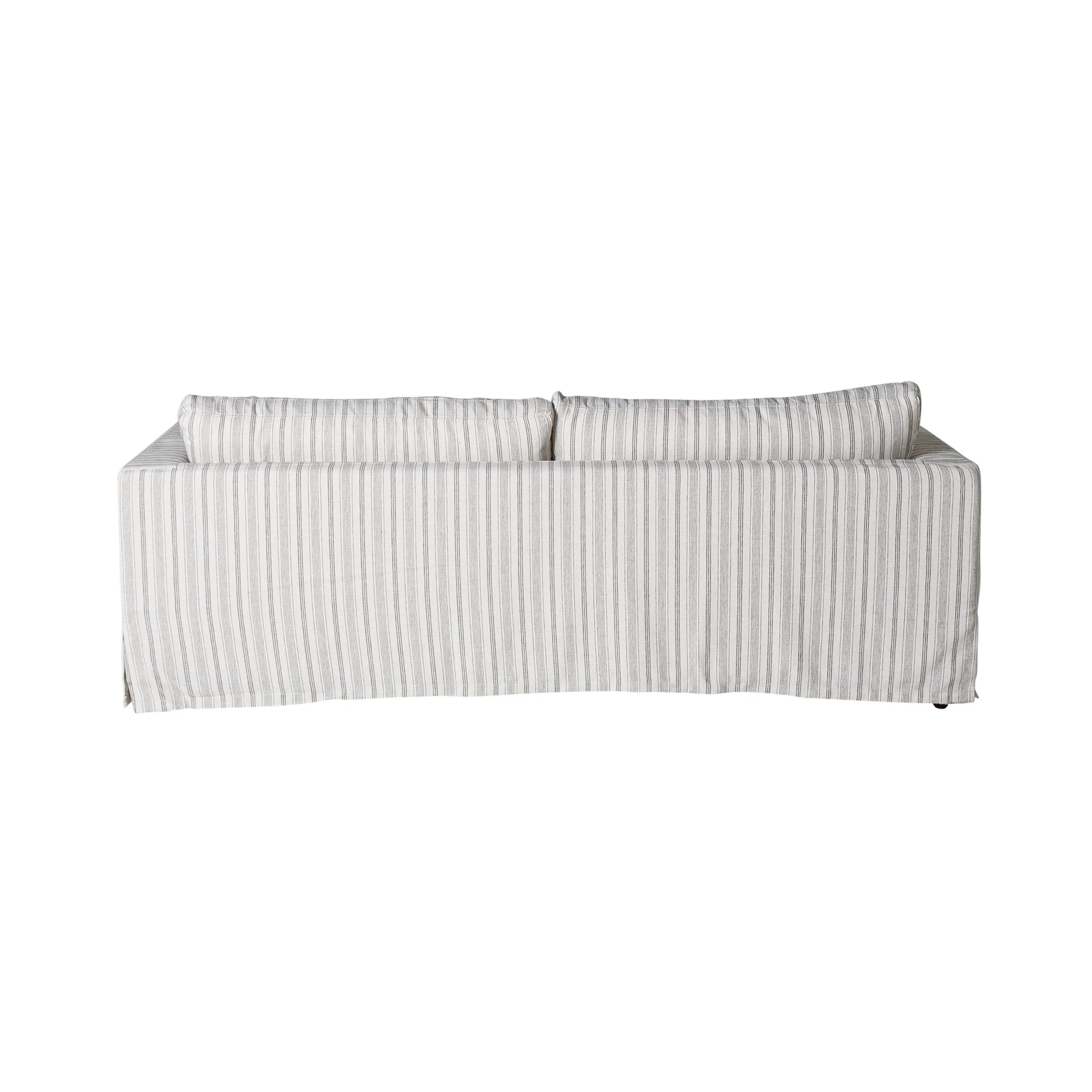 Manon 3 Seater Sofa Linen Stripe - Image 4