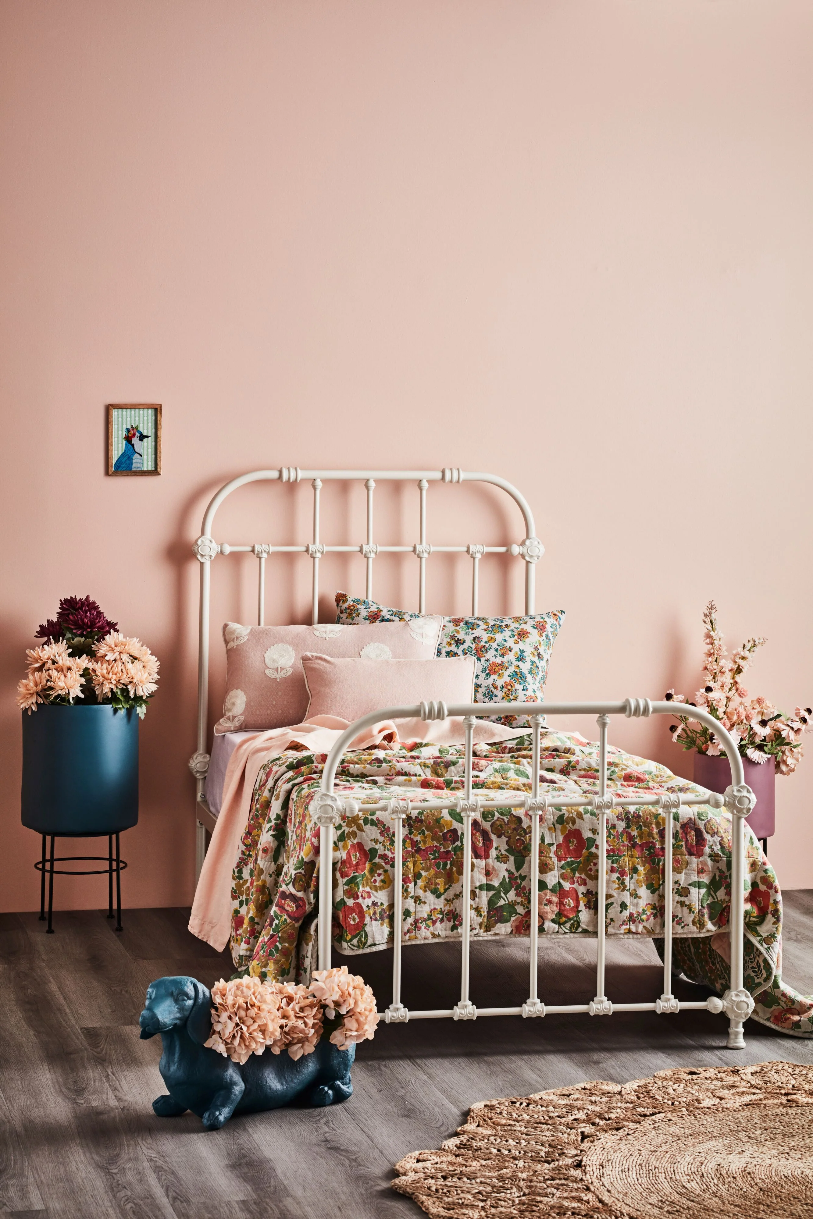 Manor King Single Bed White - Image 4