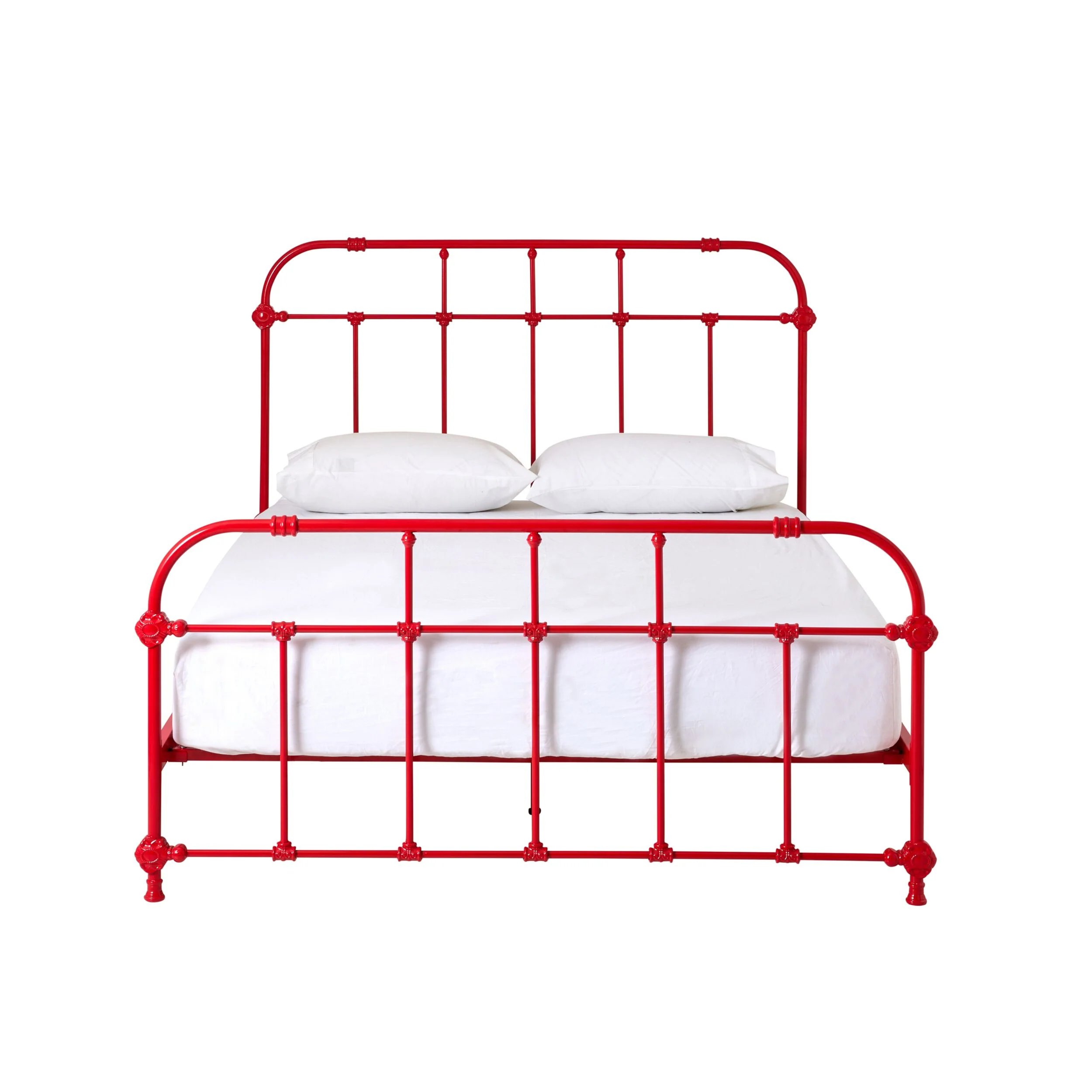 Manor Queen Bed Cherry - Image 4