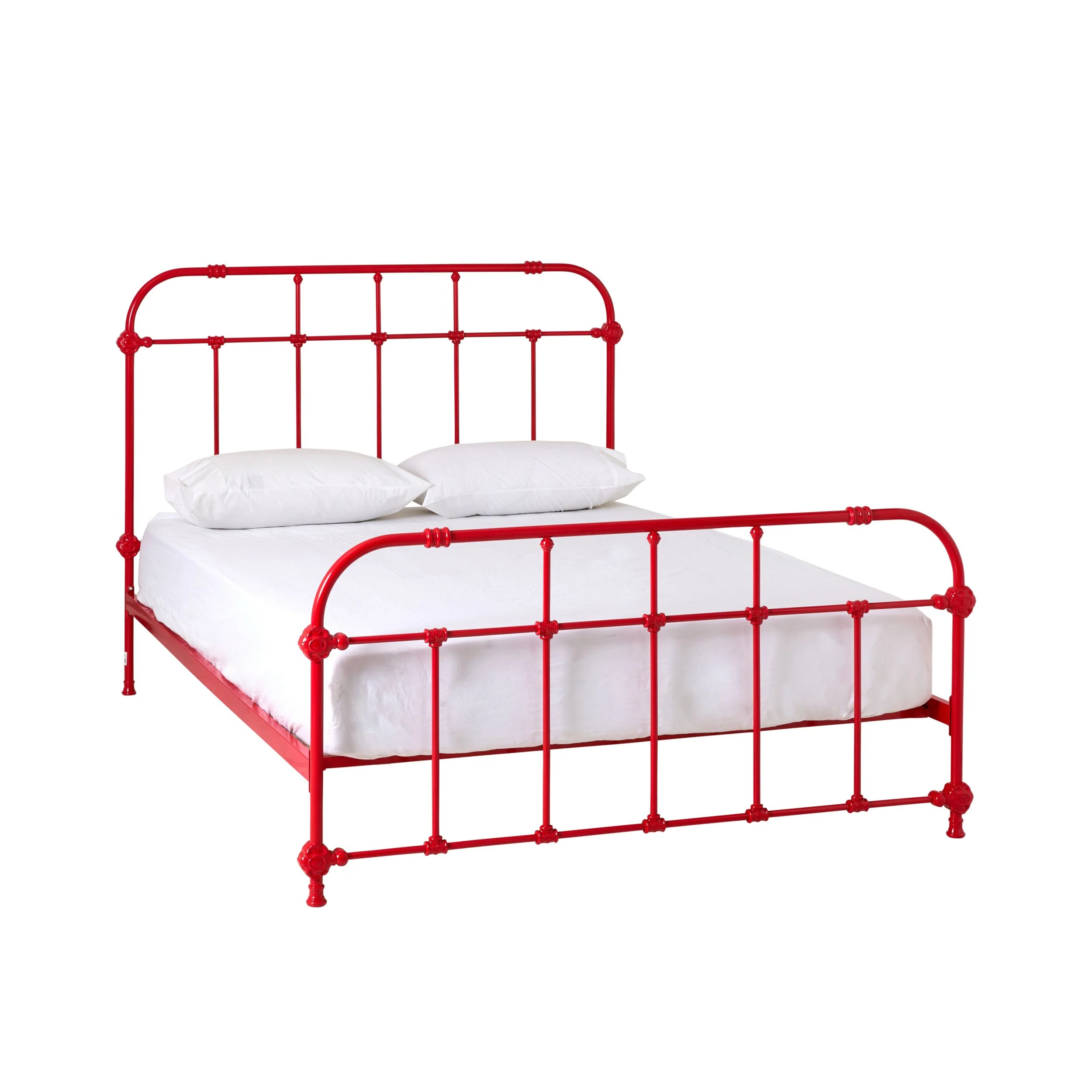 Manor Queen Bed Cherry - Image 5