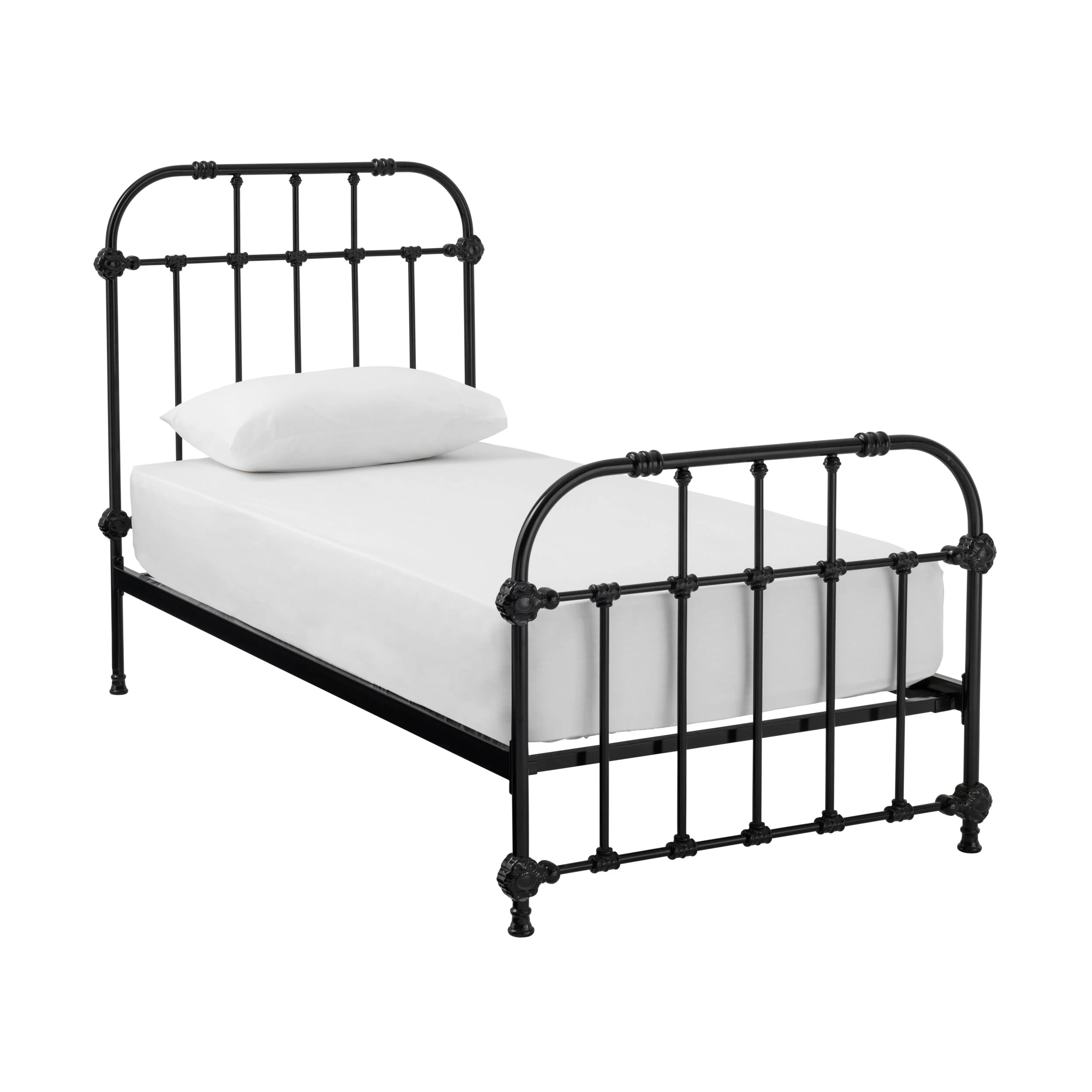 Manor Single Bed Black - Image 2