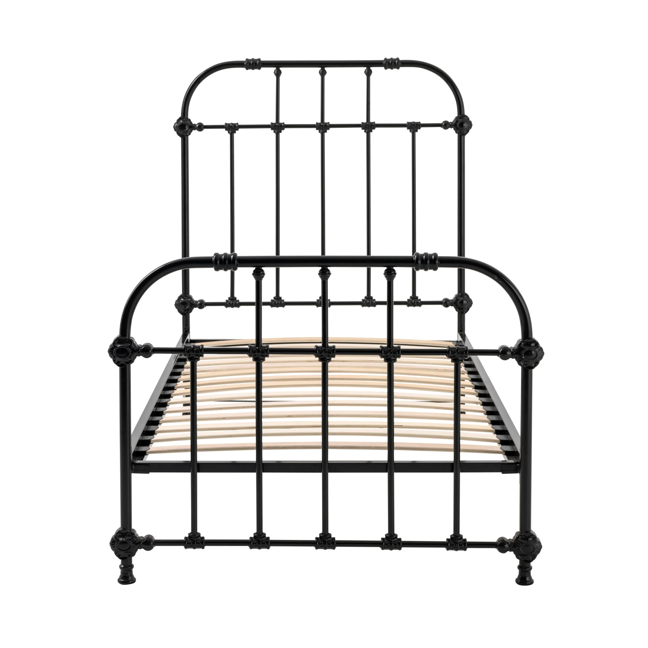 Manor Single Bed Black - Image 3