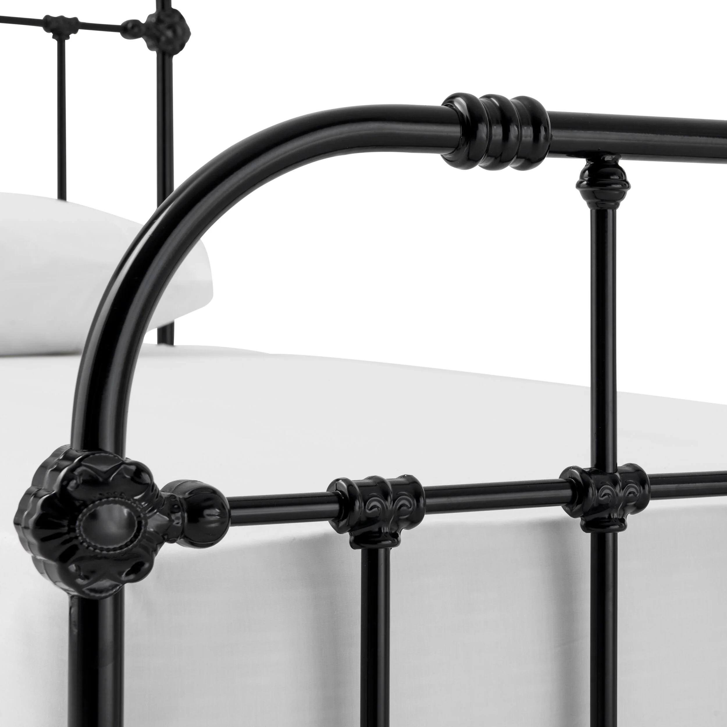 Manor Single Bed Black - Image 5