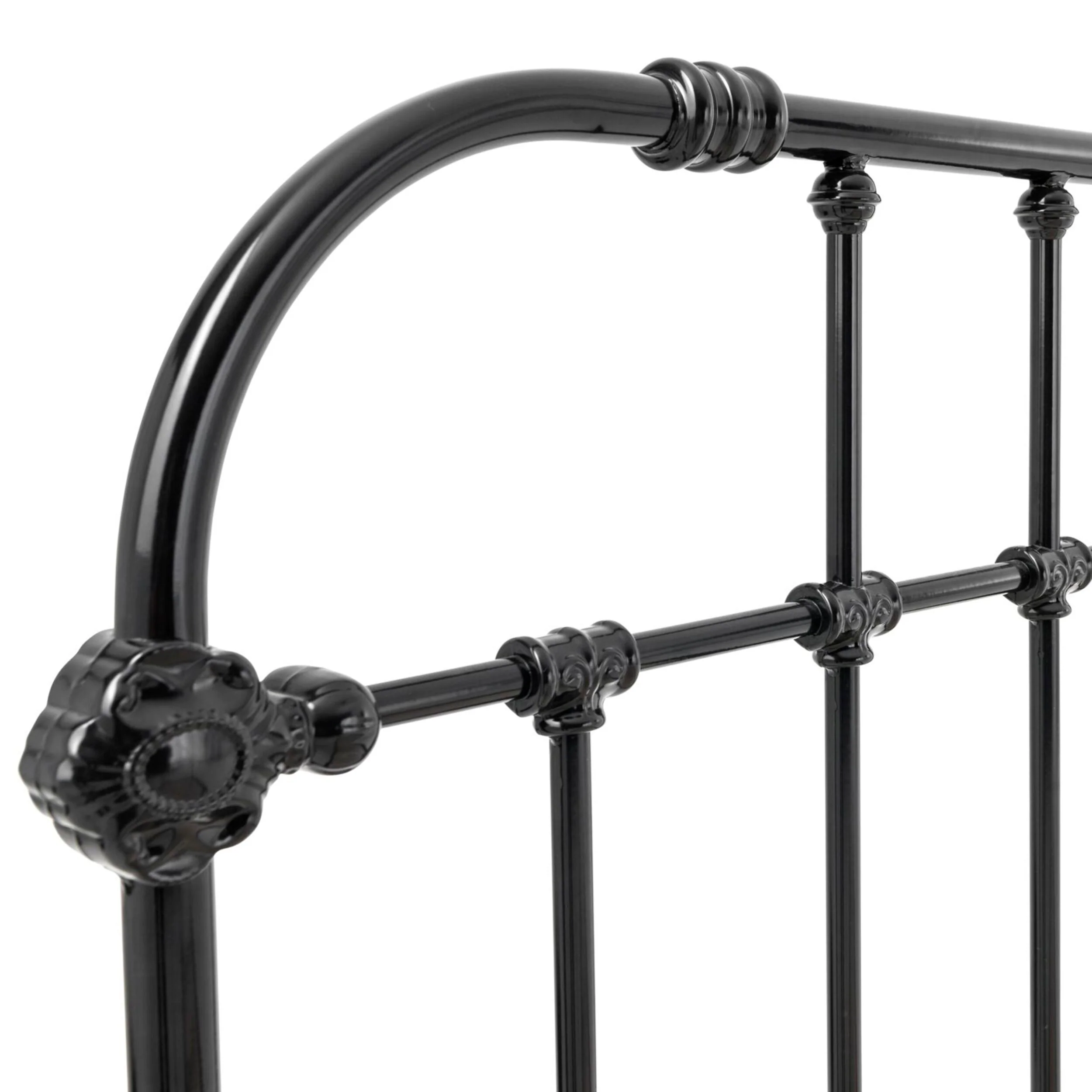 Manor Single Bed Black - Image 6