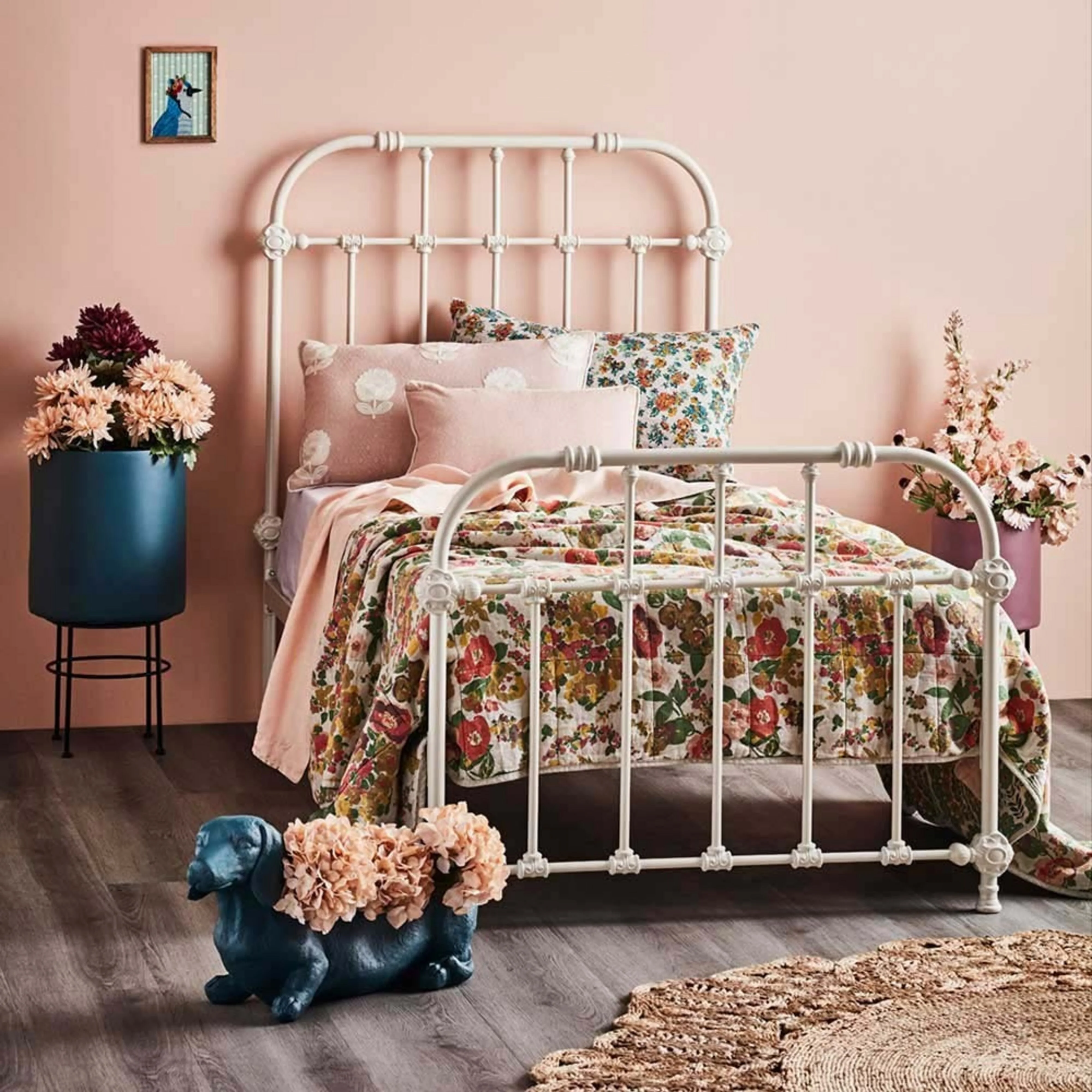 Manor Single Bed White - Image 10
