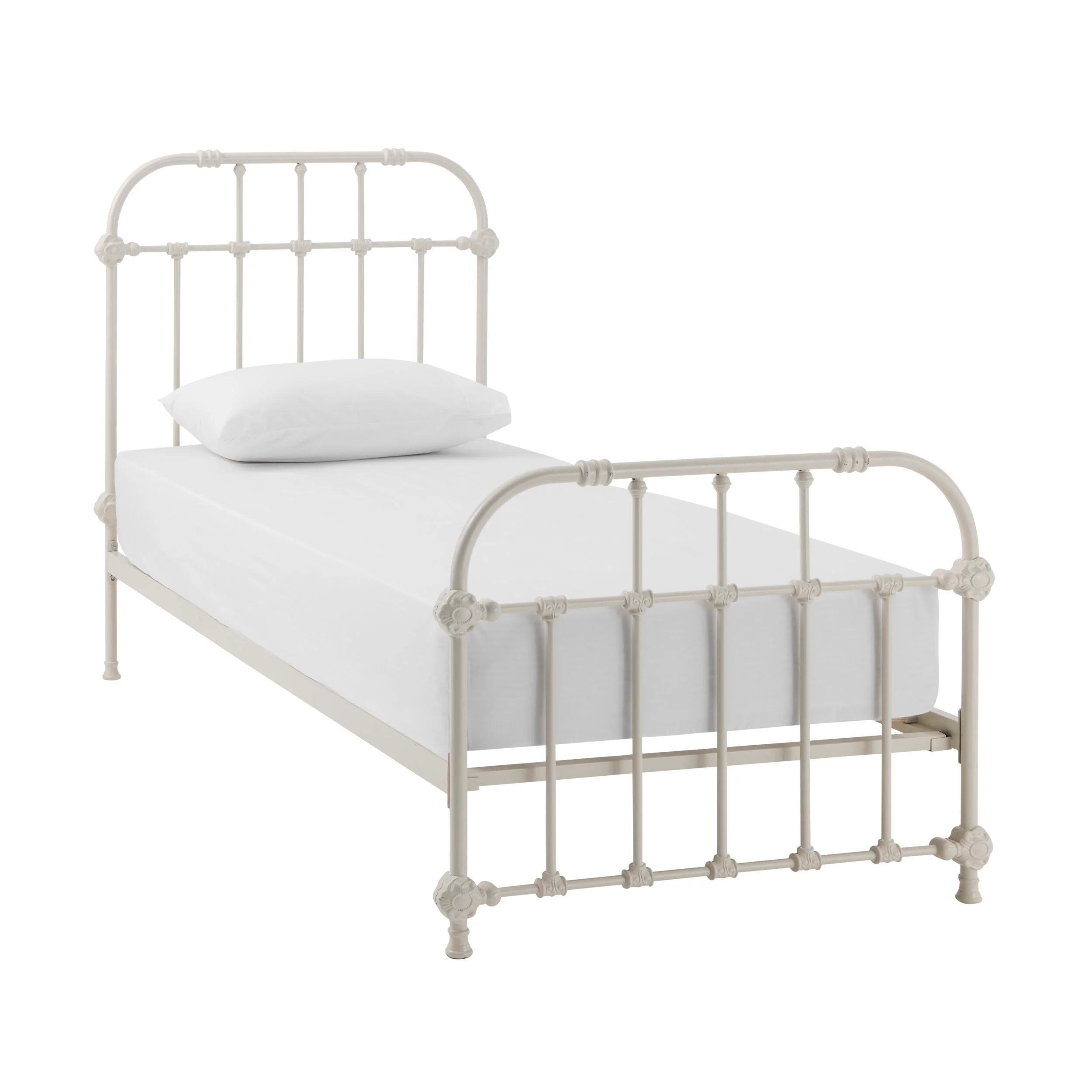 Manor Single Bed White - Image 3
