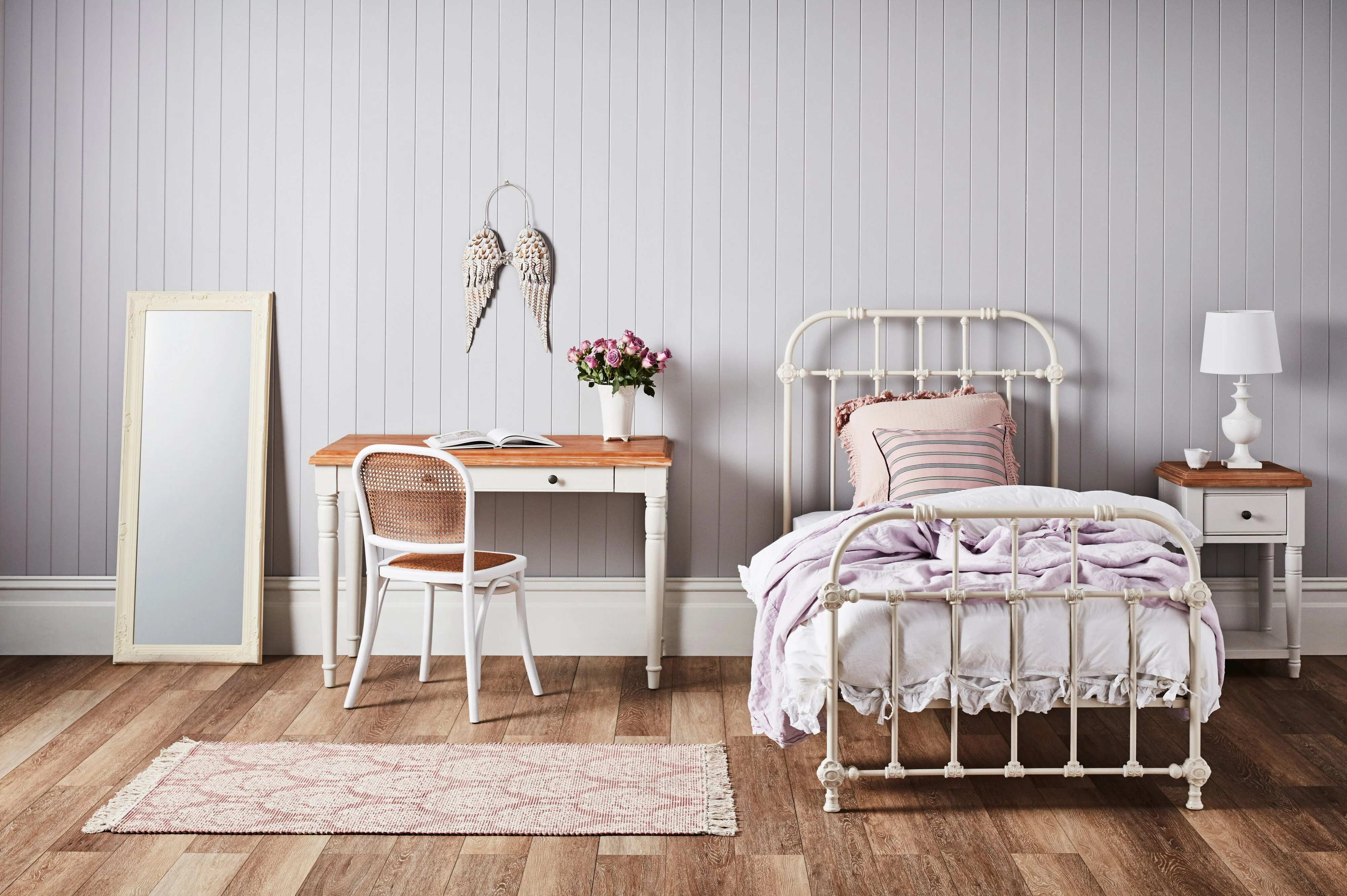 Manor Single Bed White - Image 9