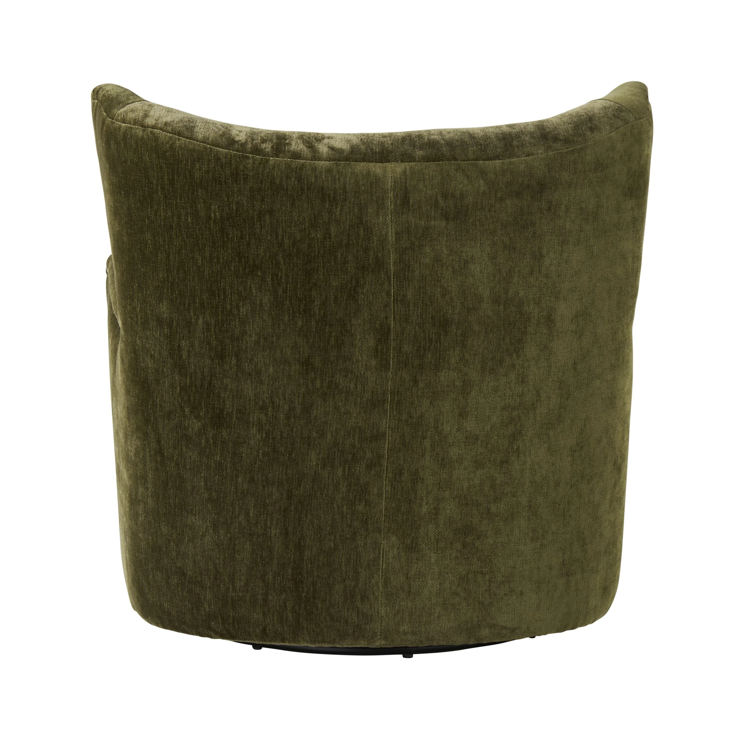Mara Swivel Armchair Khaki Green - Image 4