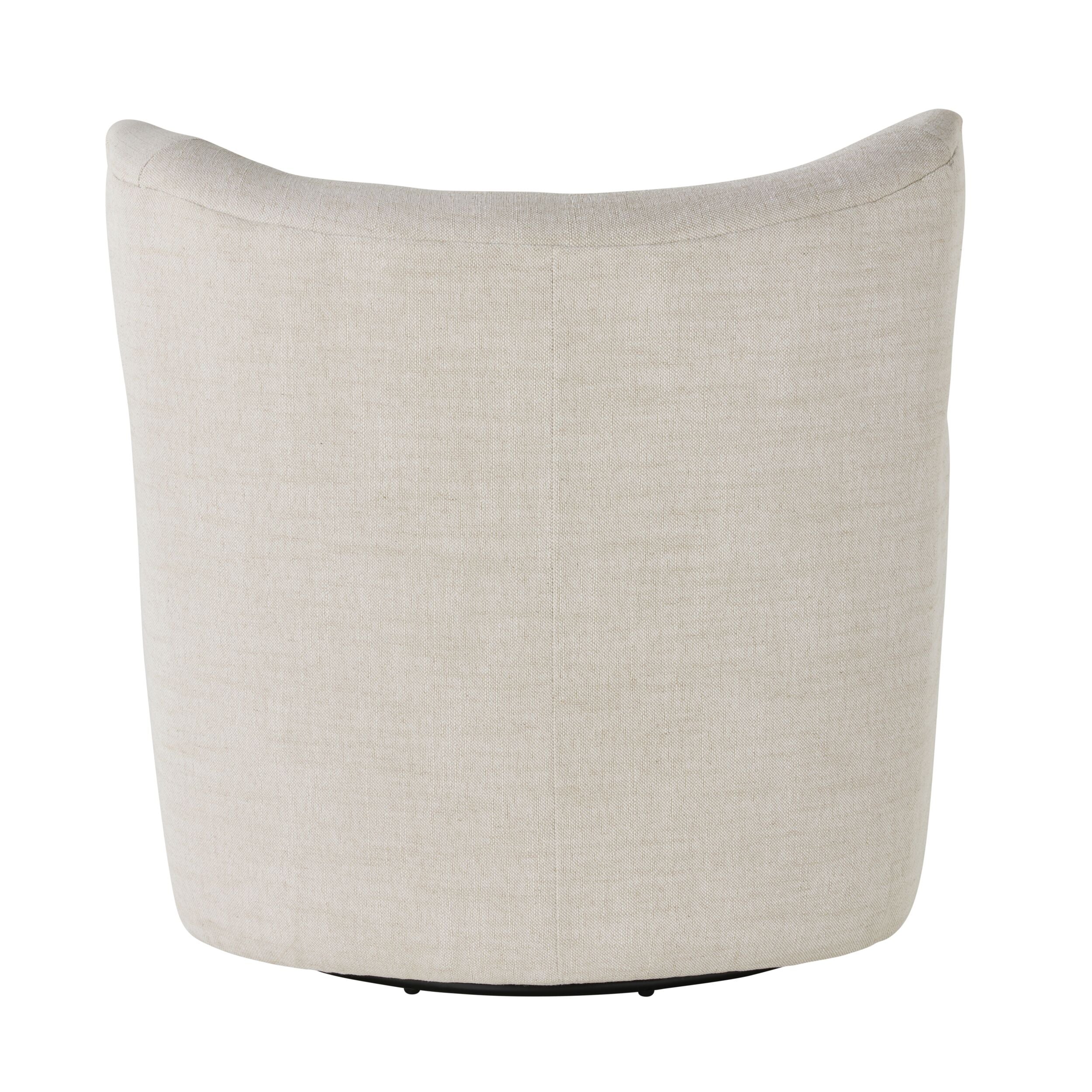 Mara Swivel Chair Natural Weave - Image 4