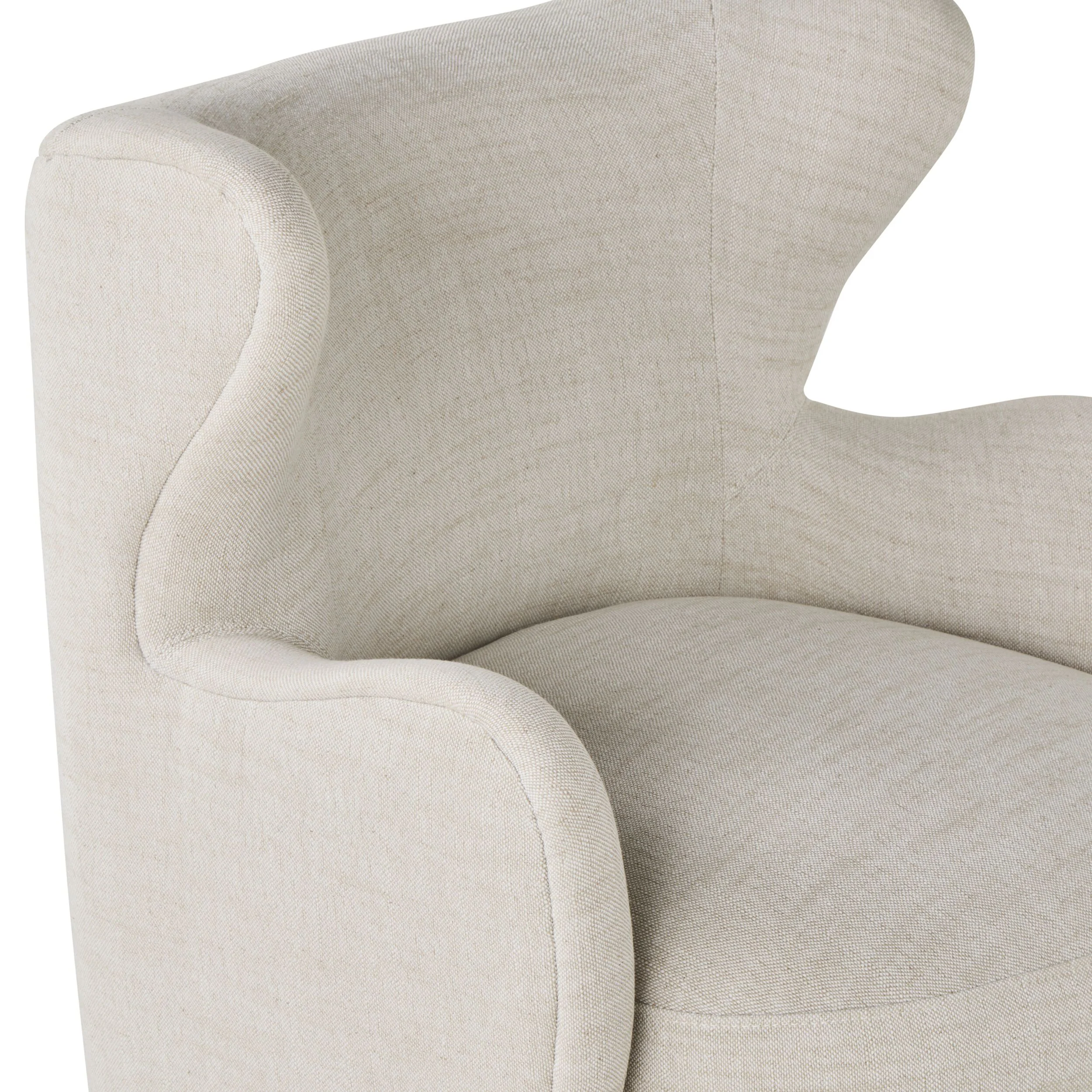 Mara Swivel Chair Natural Weave - Image 5