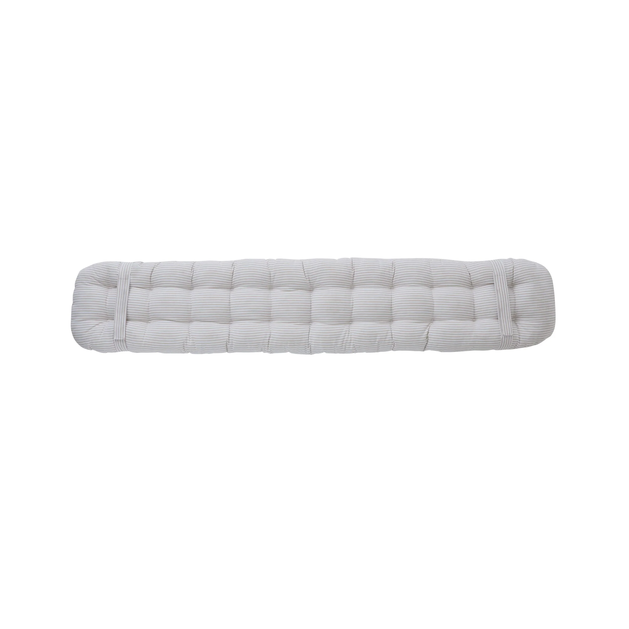 Marais Bench Seat Cushion 180cm Almond Stripe - Image 2