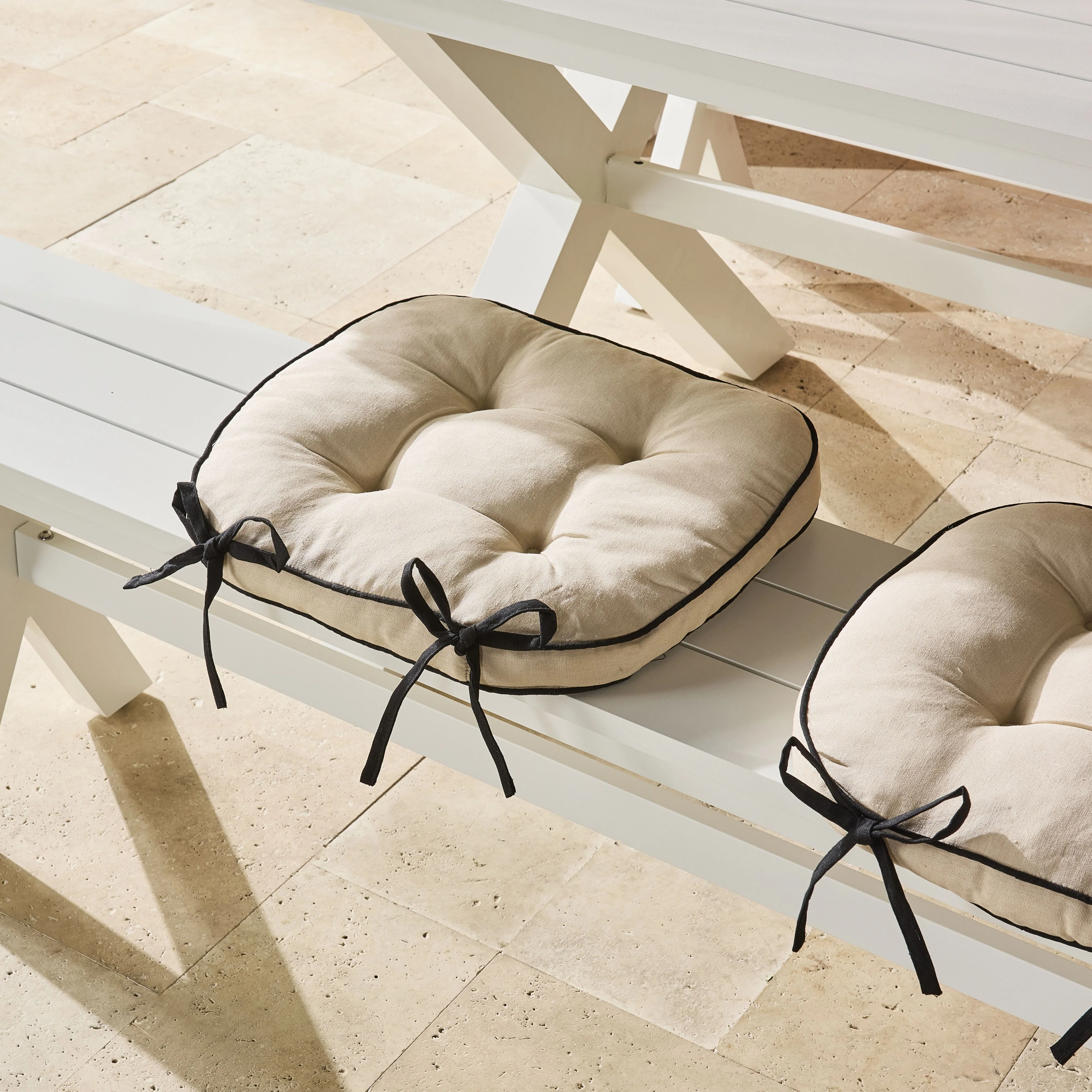 Marais Natural Seat Cushion 41x44x5cm - Image 5