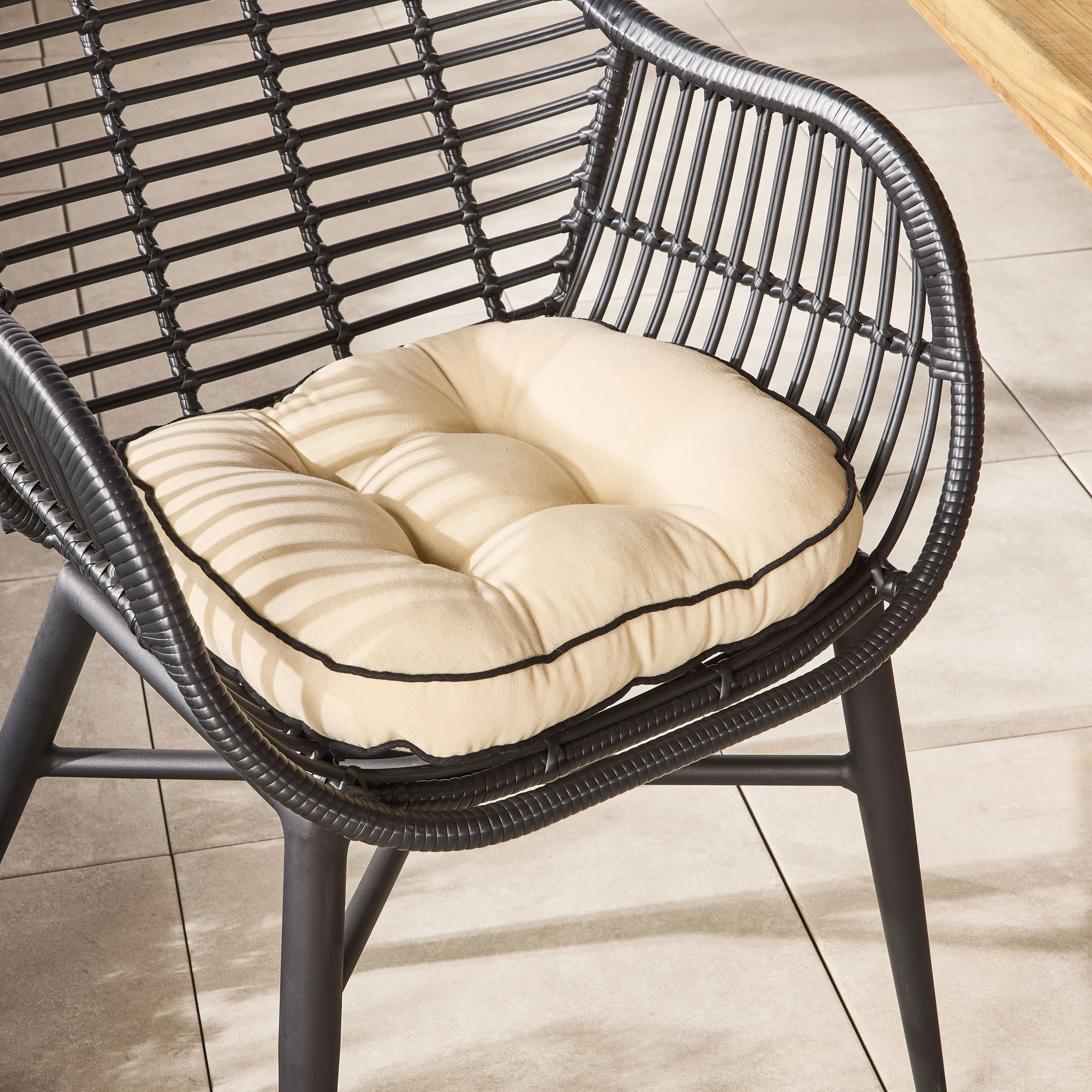 Marais Natural Seat Cushion 41x44x5cm - Image 8