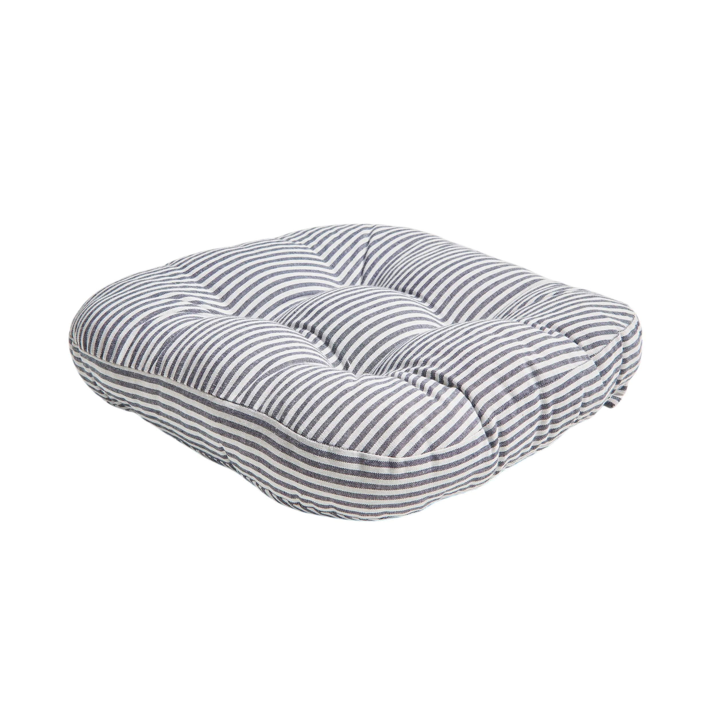 Marais Navy Stripe Seat Cushion 41x44x5cm - Image 2