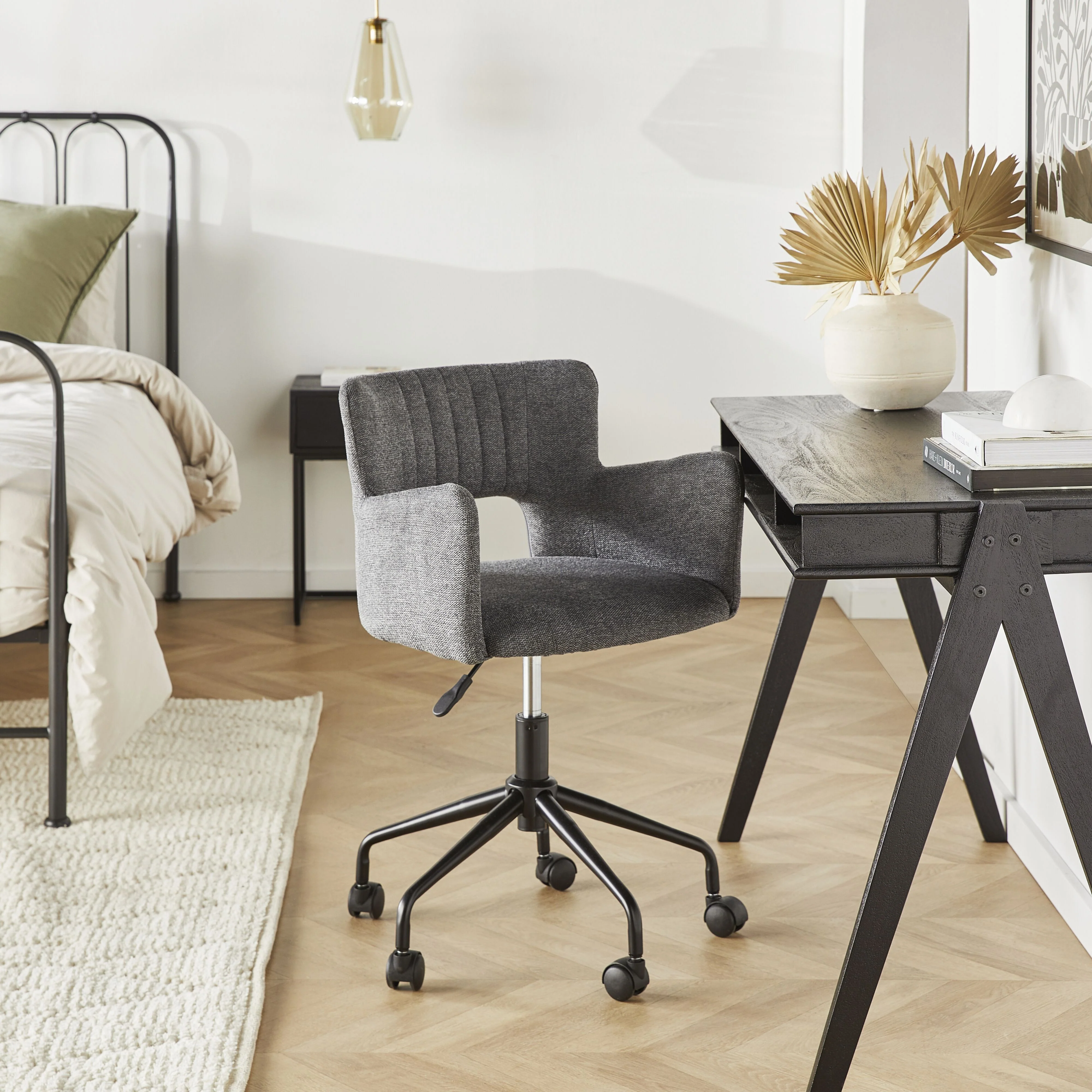 Margot Desk Chair Charcoal - Image 8