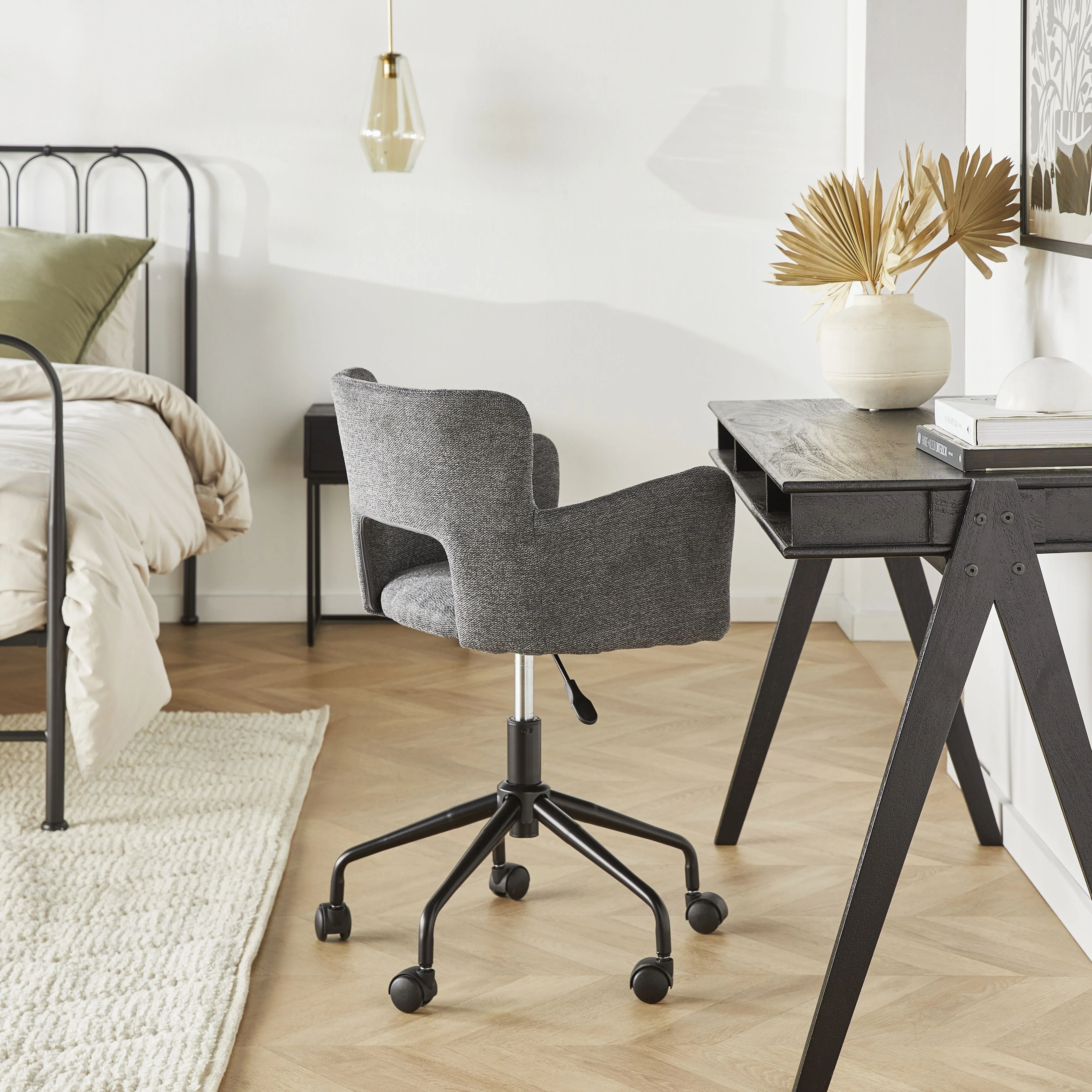 Margot Desk Chair Charcoal - Image 9