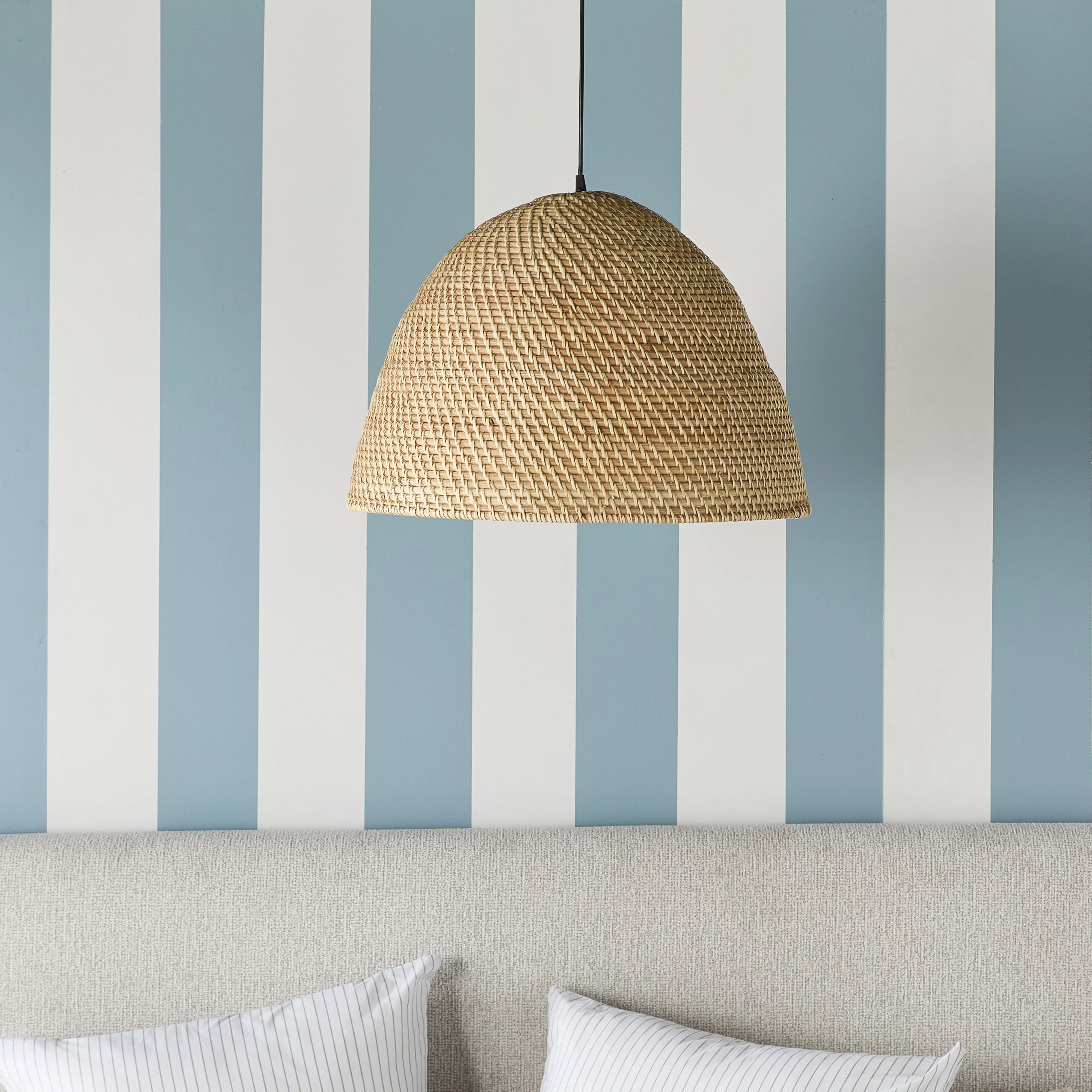 Marina Rattan Pendant Natural 60x60x40cm - Image 7