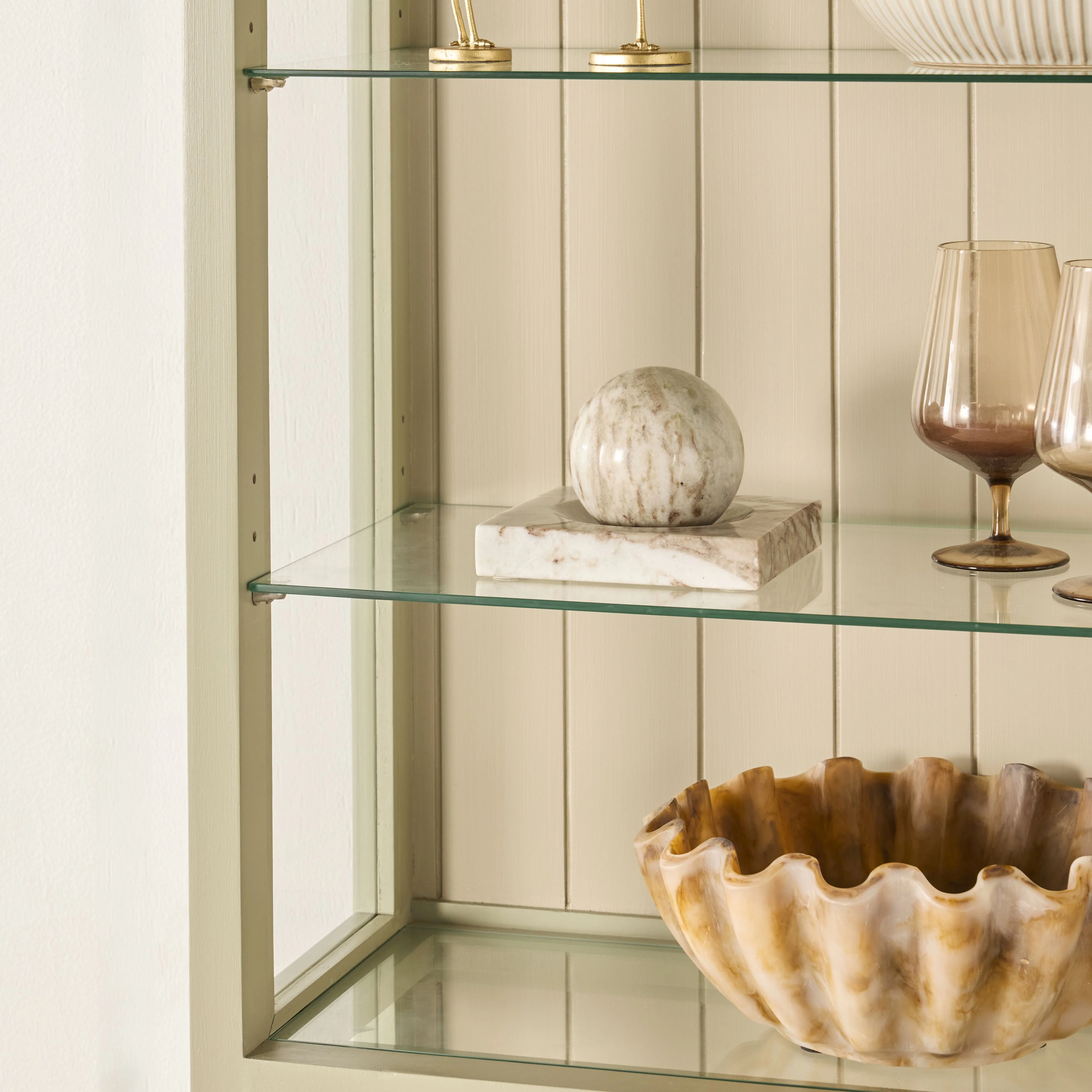 Marlow Display Cabinet Green - Image 11