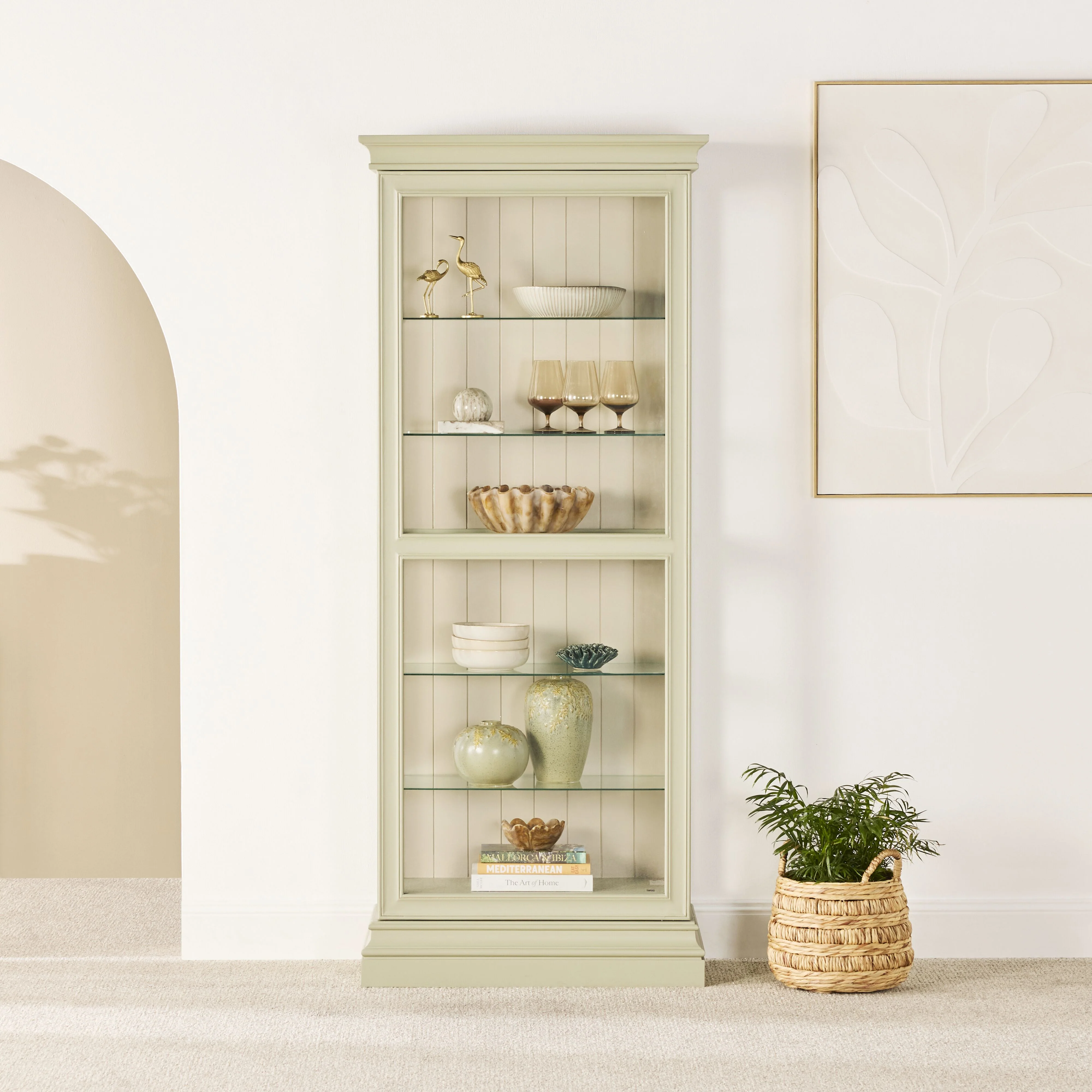 Marlow Display Cabinet Green - Image 6