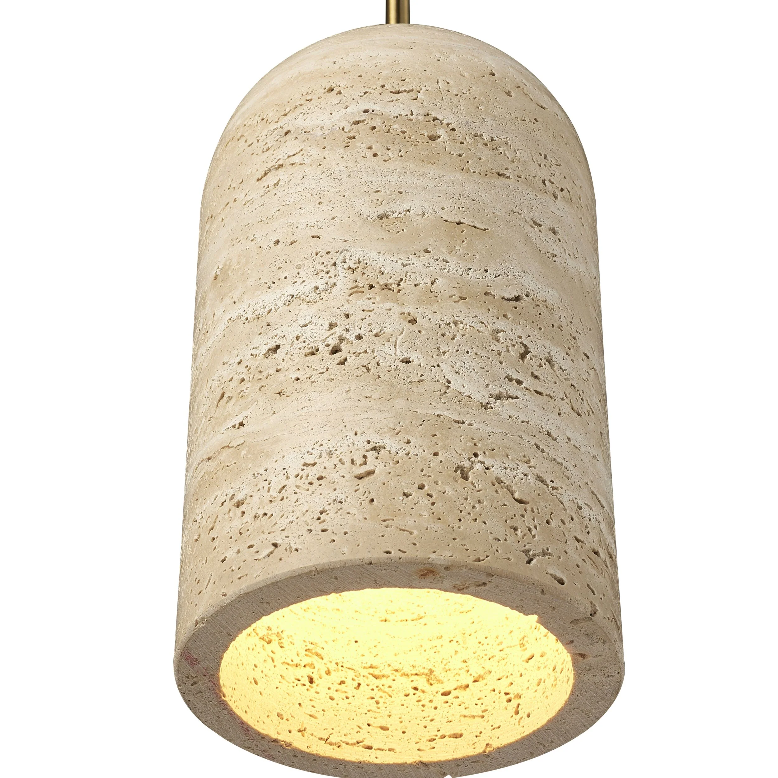 Marta Travertine Pendant 14x41cm - Image 2