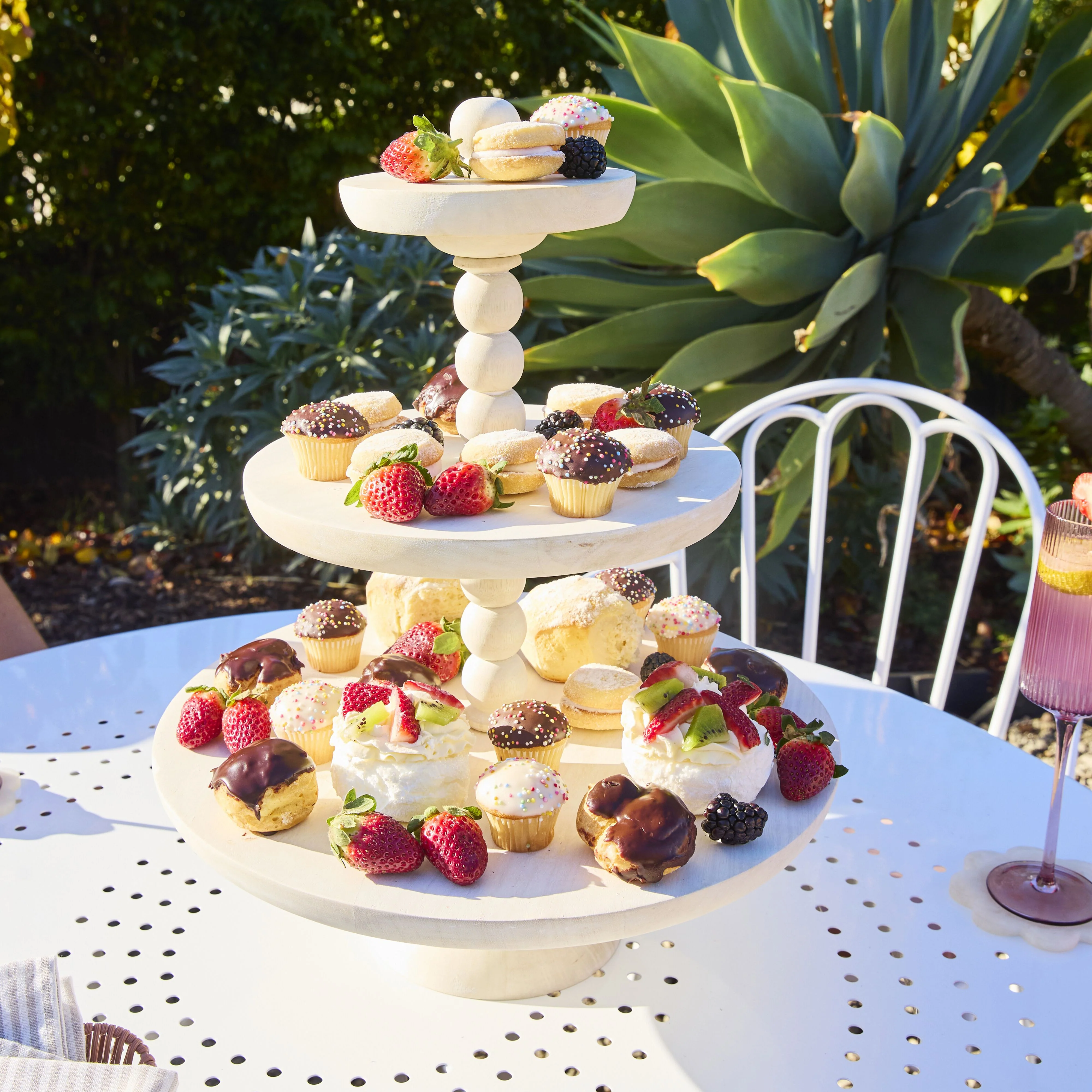 Maui 3 Tier Serving Stand - Image 3