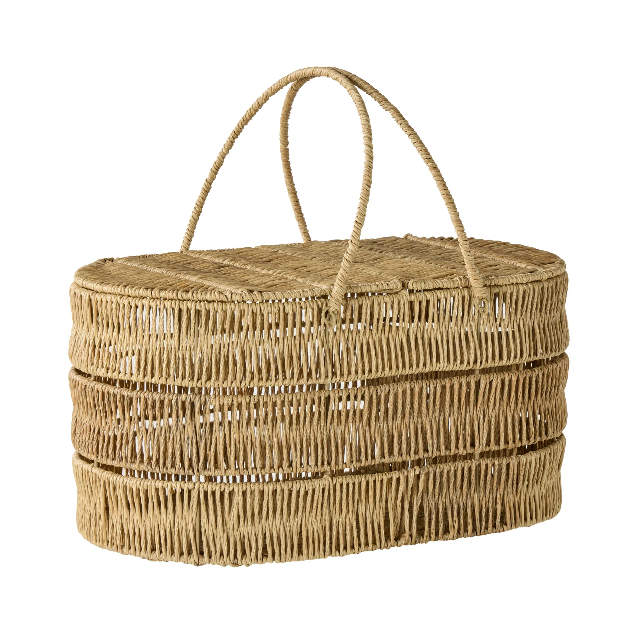 Meadow Woven Picnic Basket - Image 2