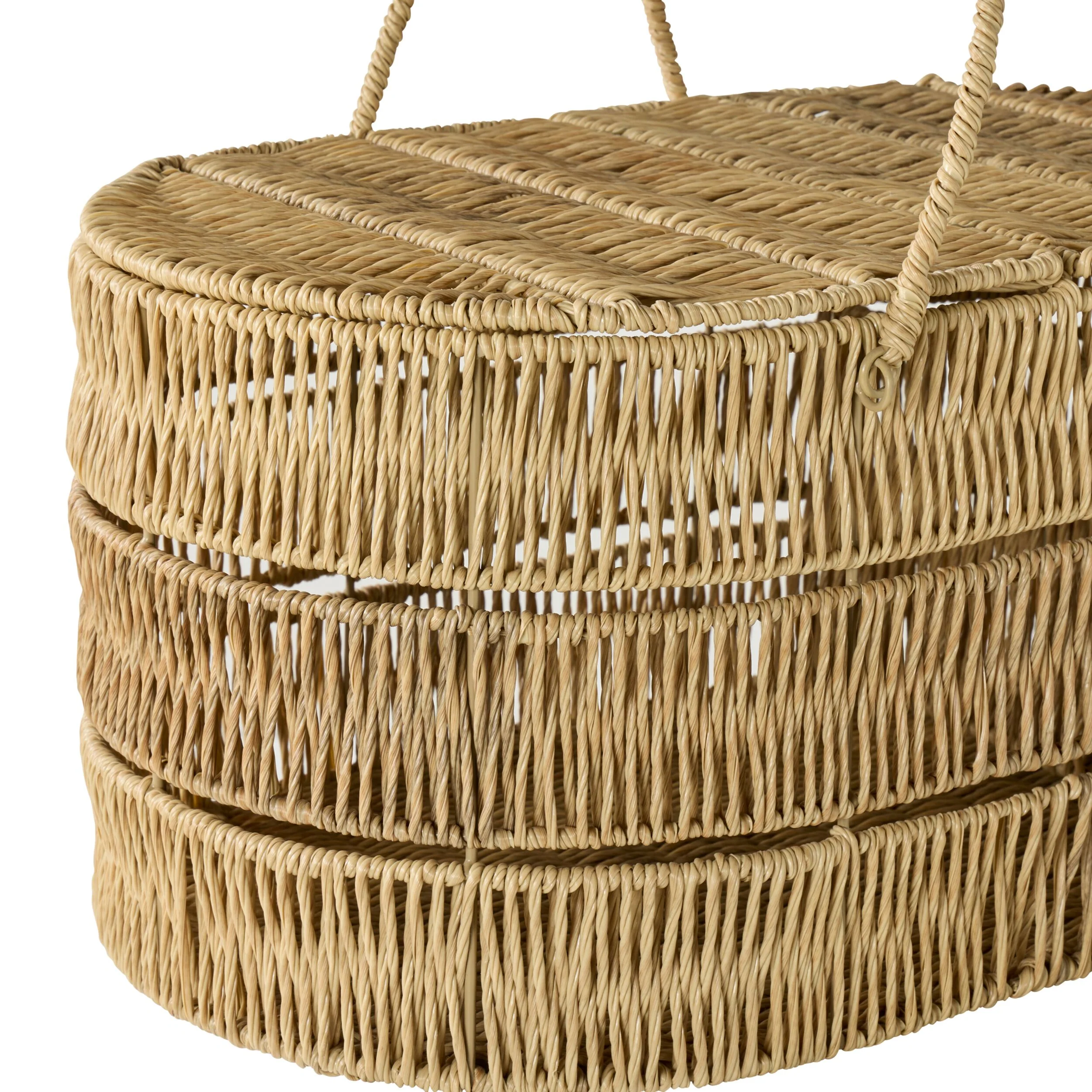 Meadow Woven Picnic Basket - Image 6