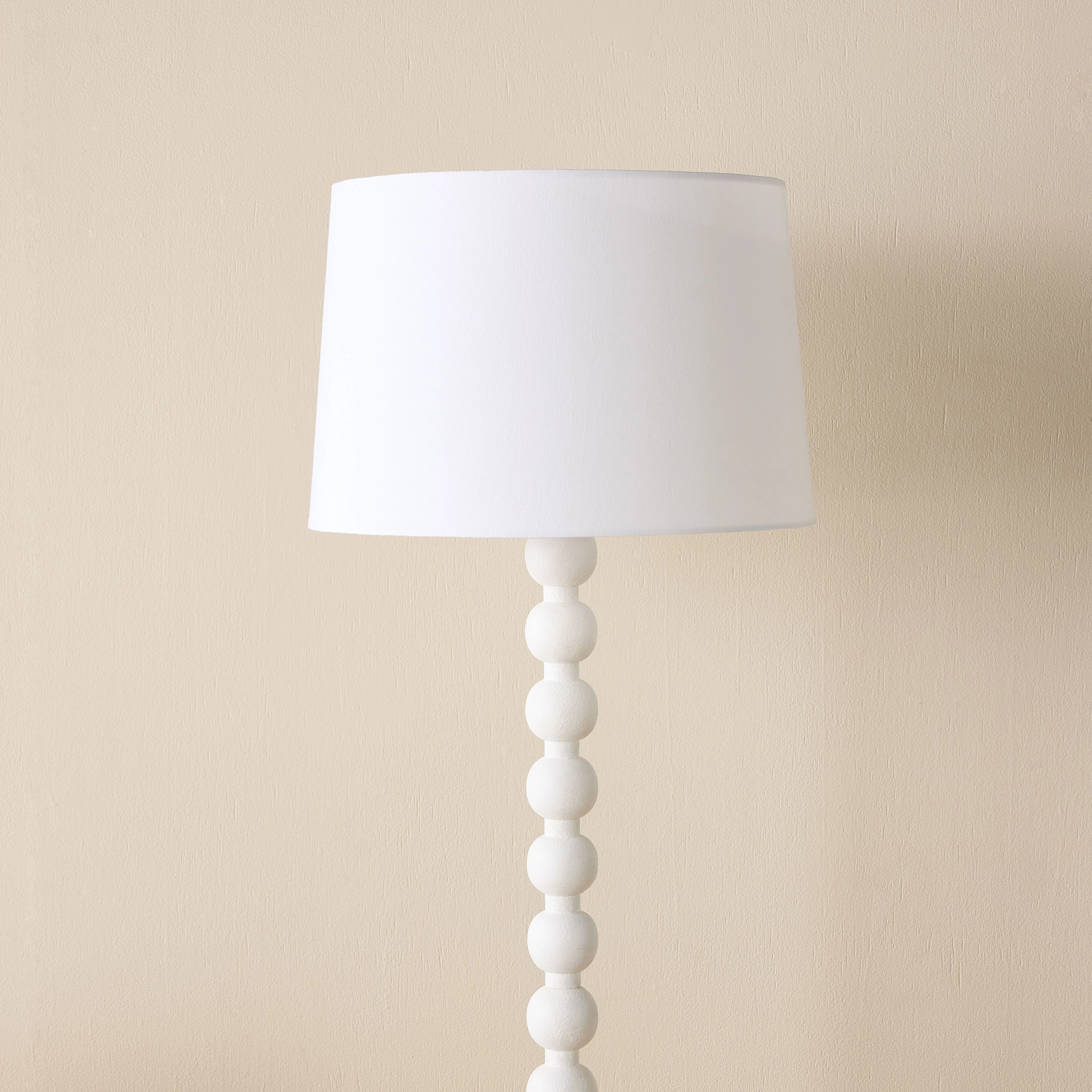 Melissa Wooden Floor Lamp White 162cm - Image 7
