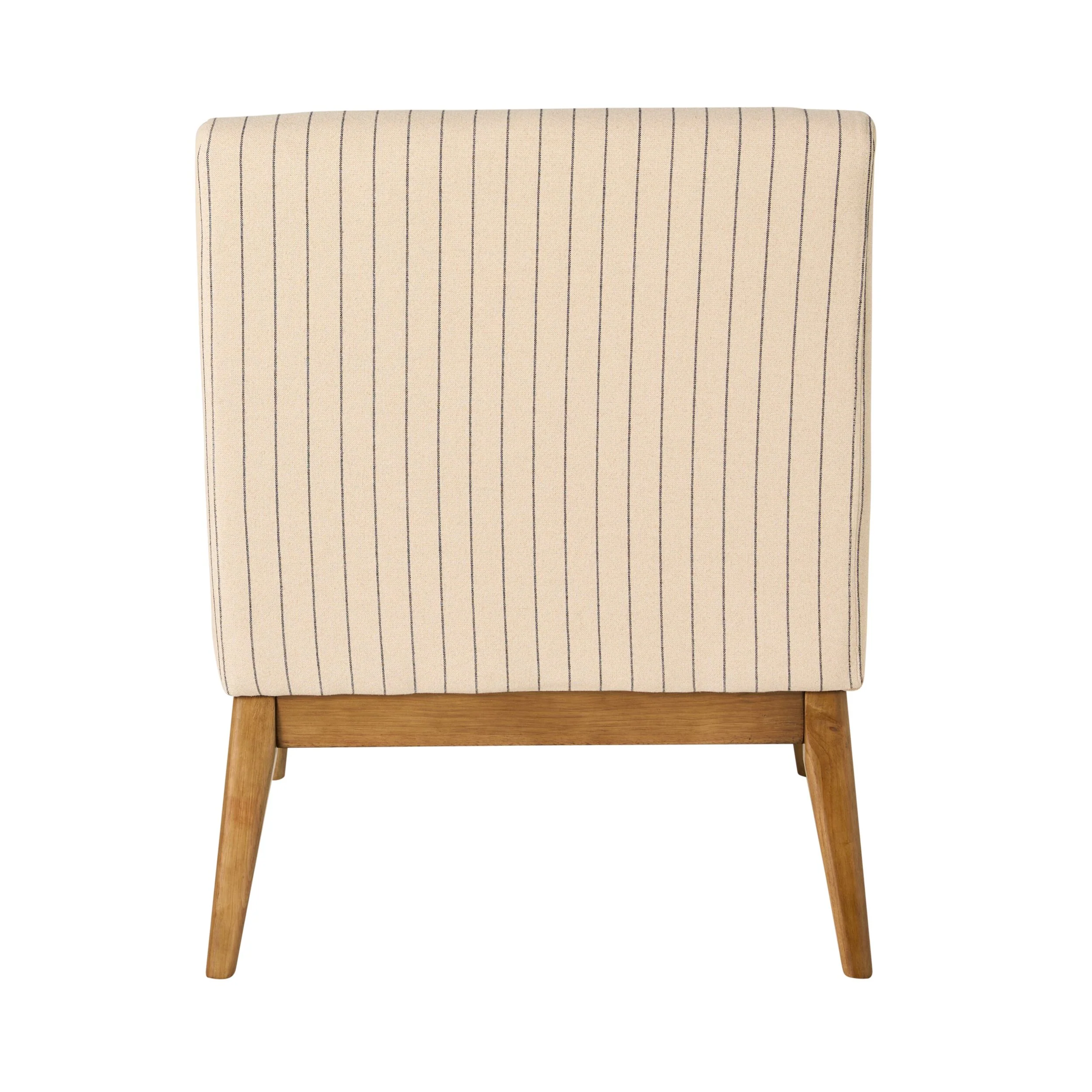Mello Occasional Chair Black Linen Stripe - Image 4