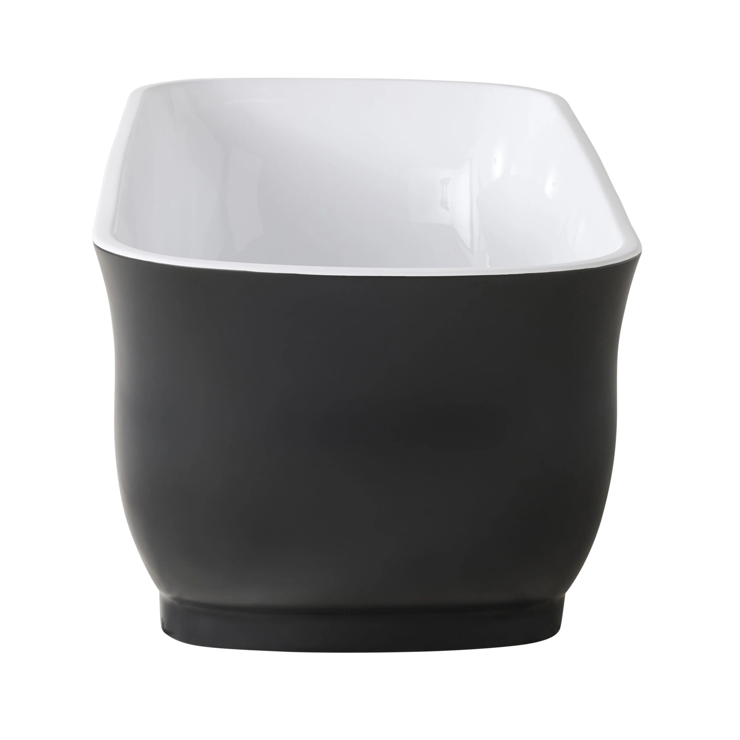 Messina Bath 1700mm Matte Black - Image 5