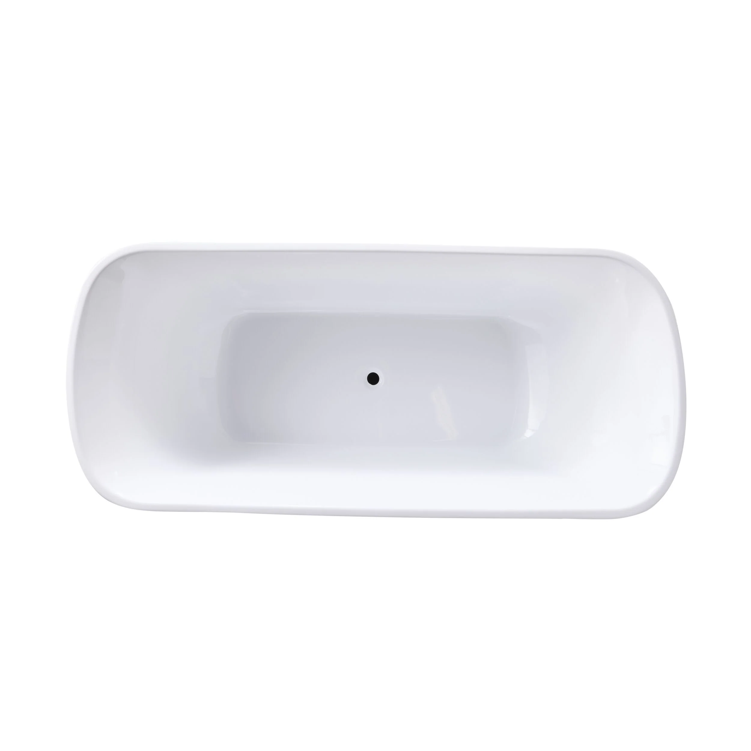 Messina Bath 1700mm Matte Black - Image 6