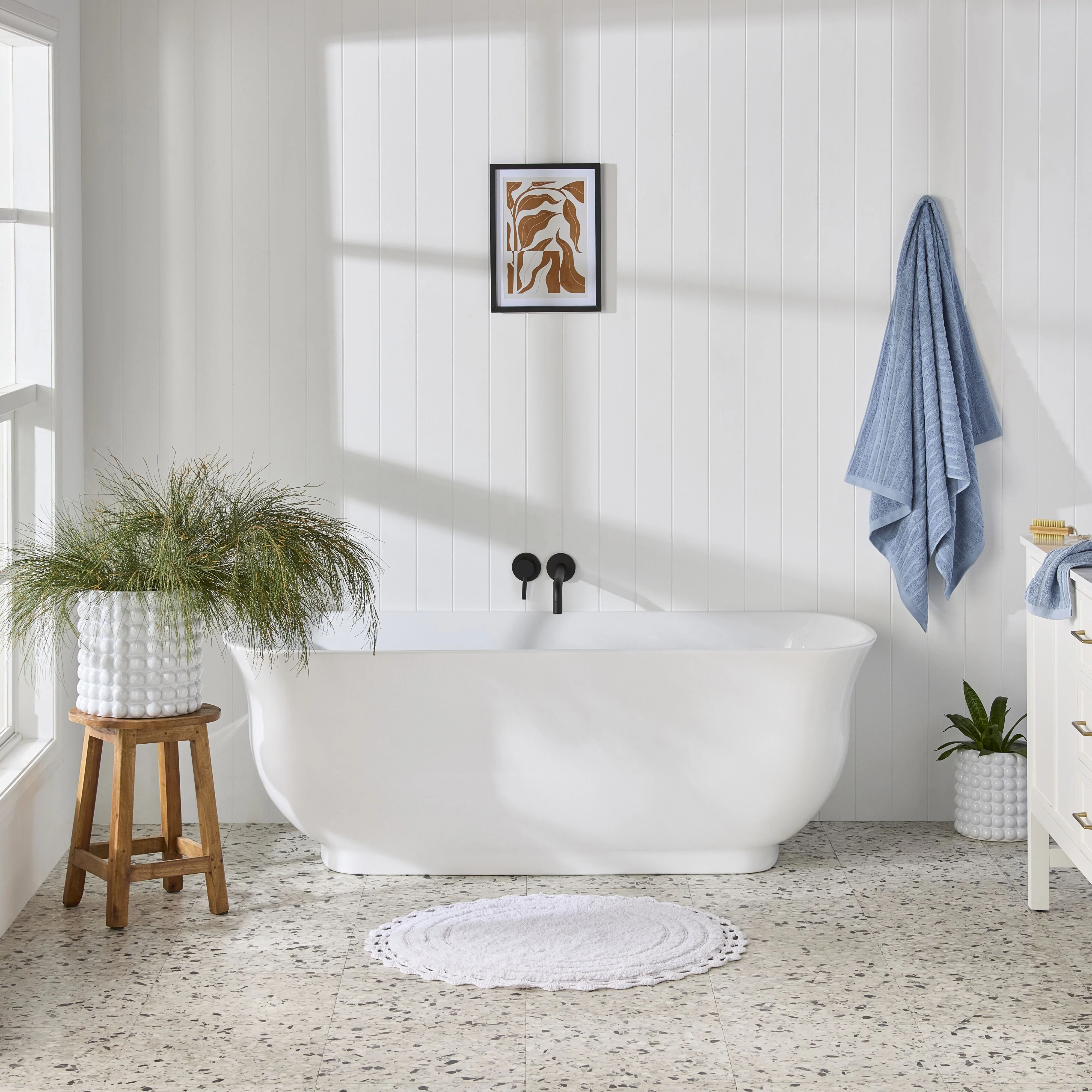 Messina Bath 1700mm White - Image 7