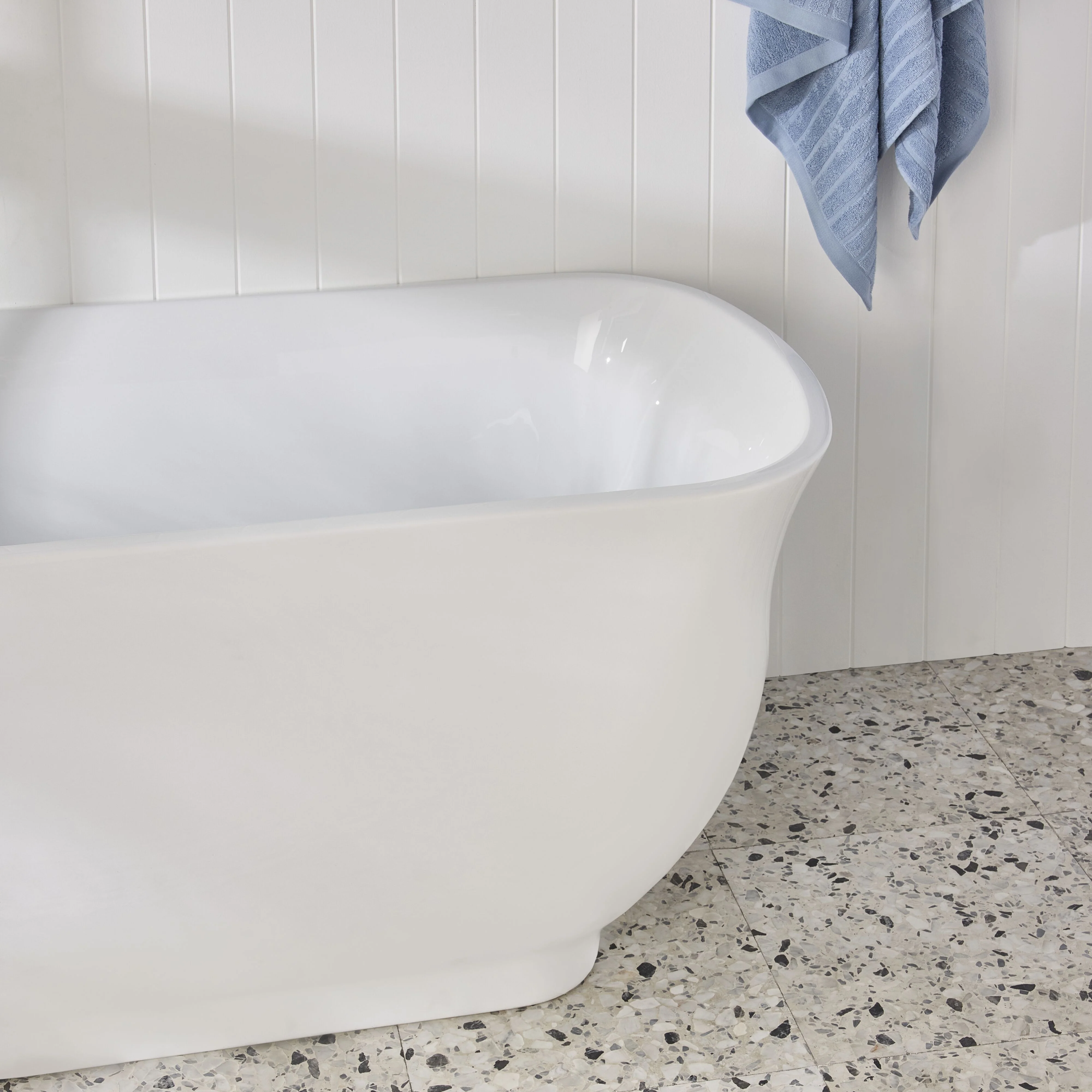Messina Bath 1700mm White - Image 9
