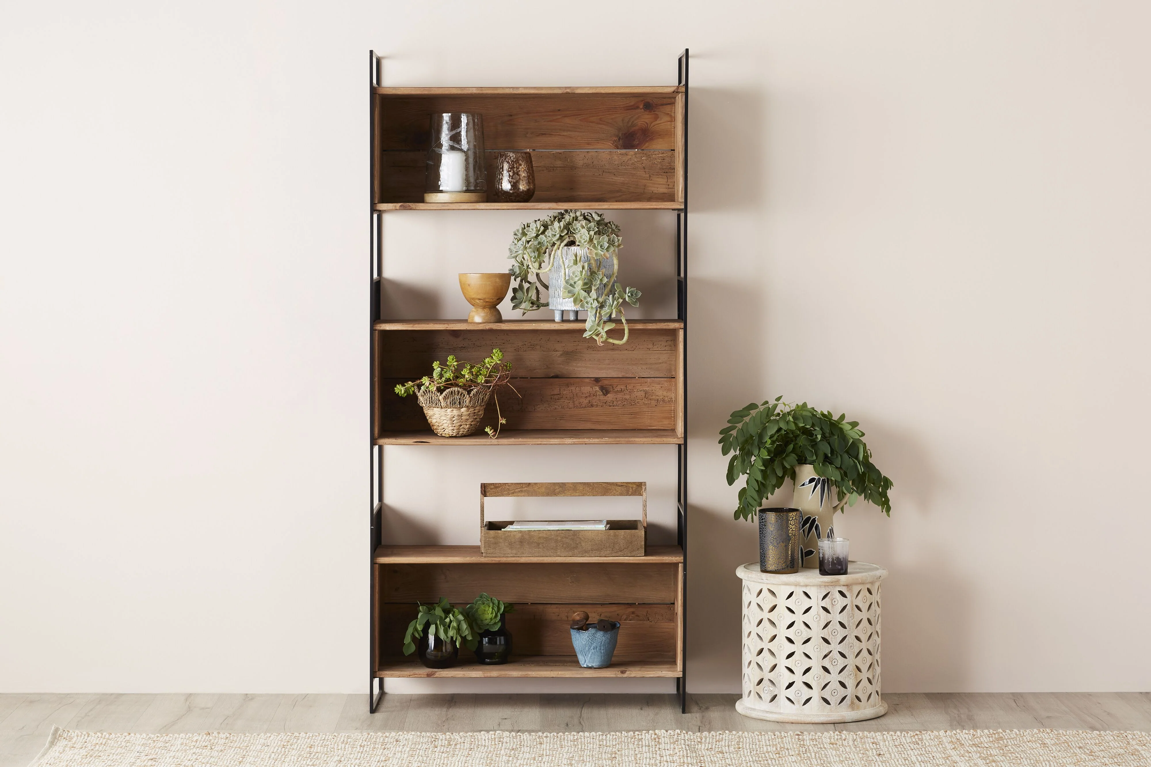 Miles Large Shelving Unit 190 x 90cm - Image 6
