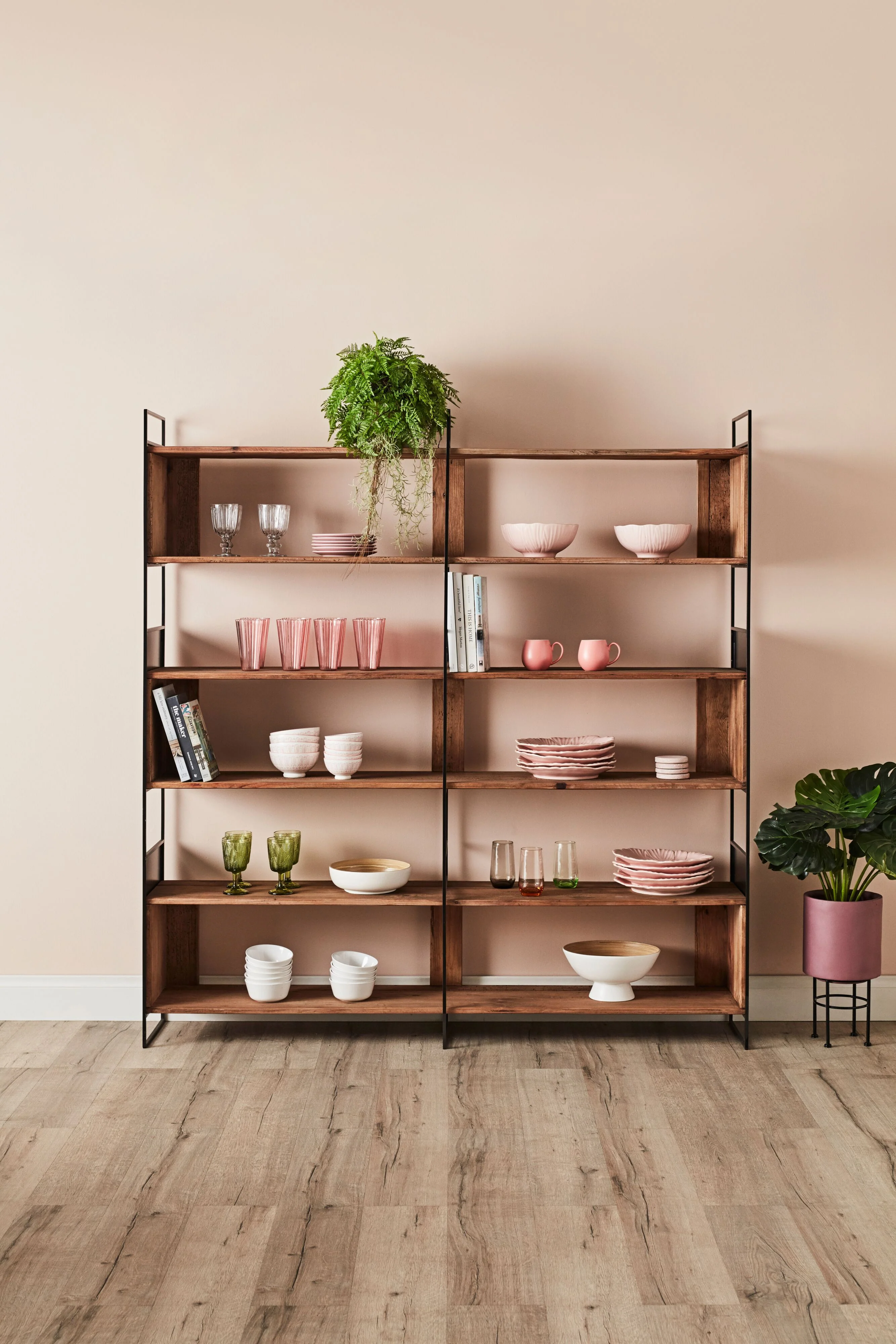 Miles Tall Shelving Unit 190 x 180cm - Image 7