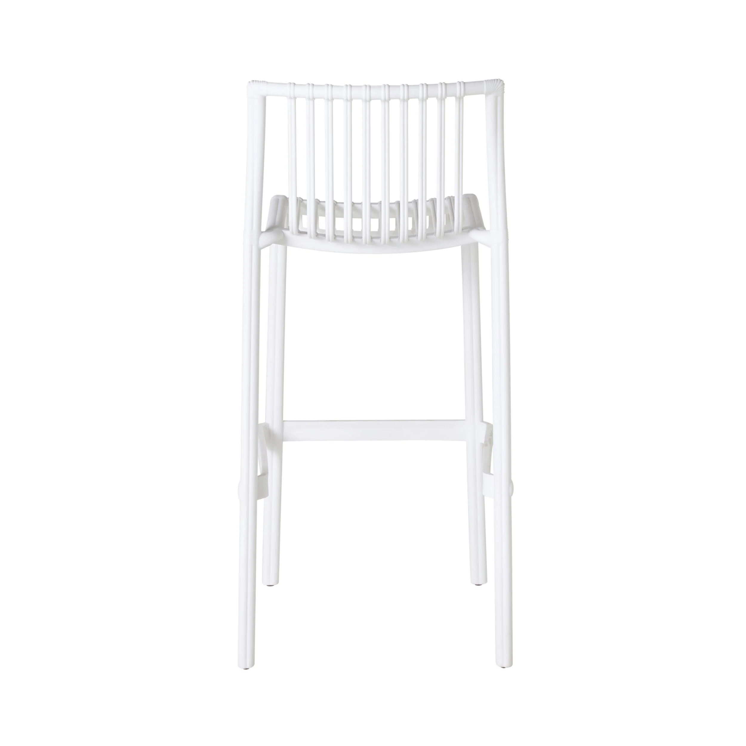 Milla Bar Stool White - Image 4