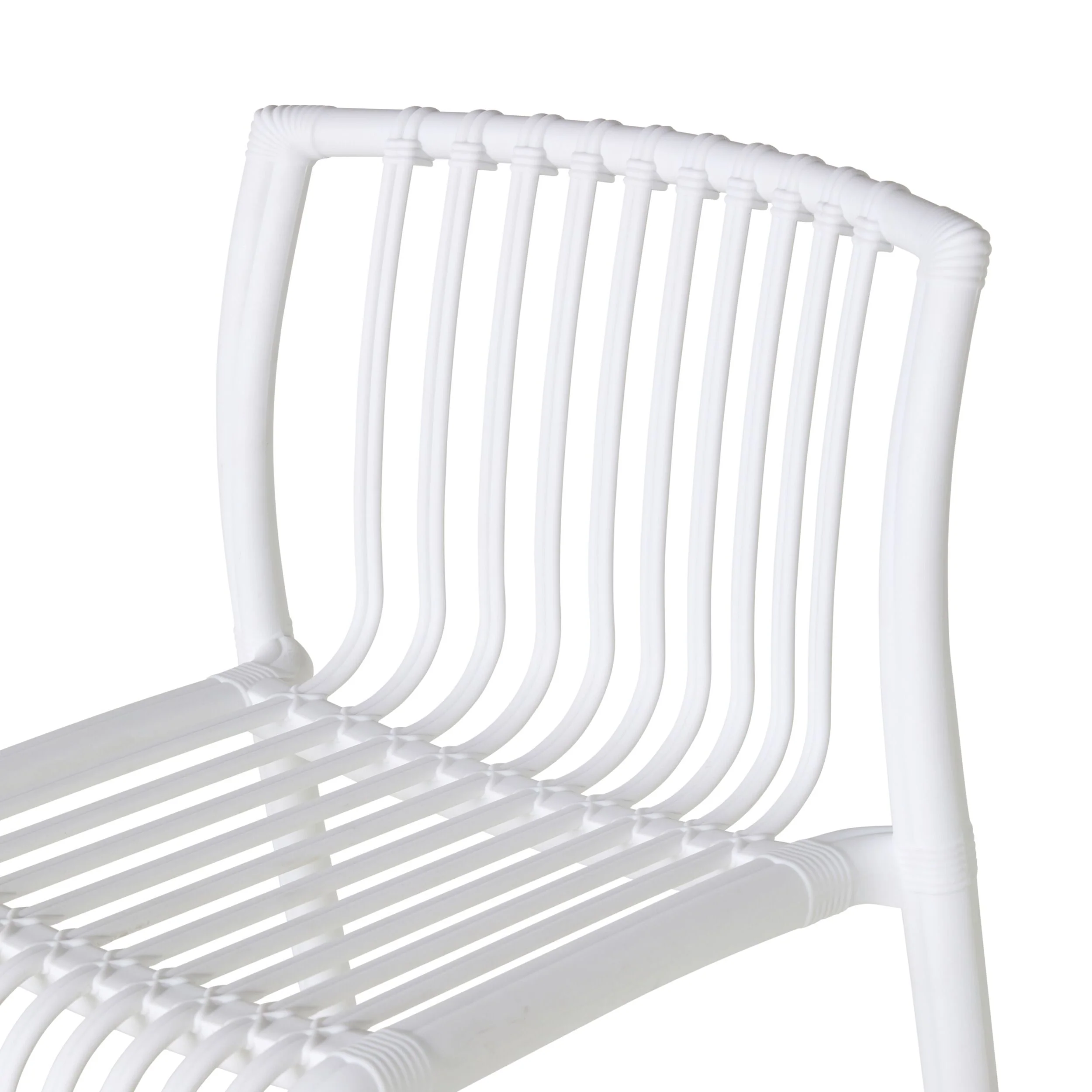 Milla Bar Stool White - Image 6