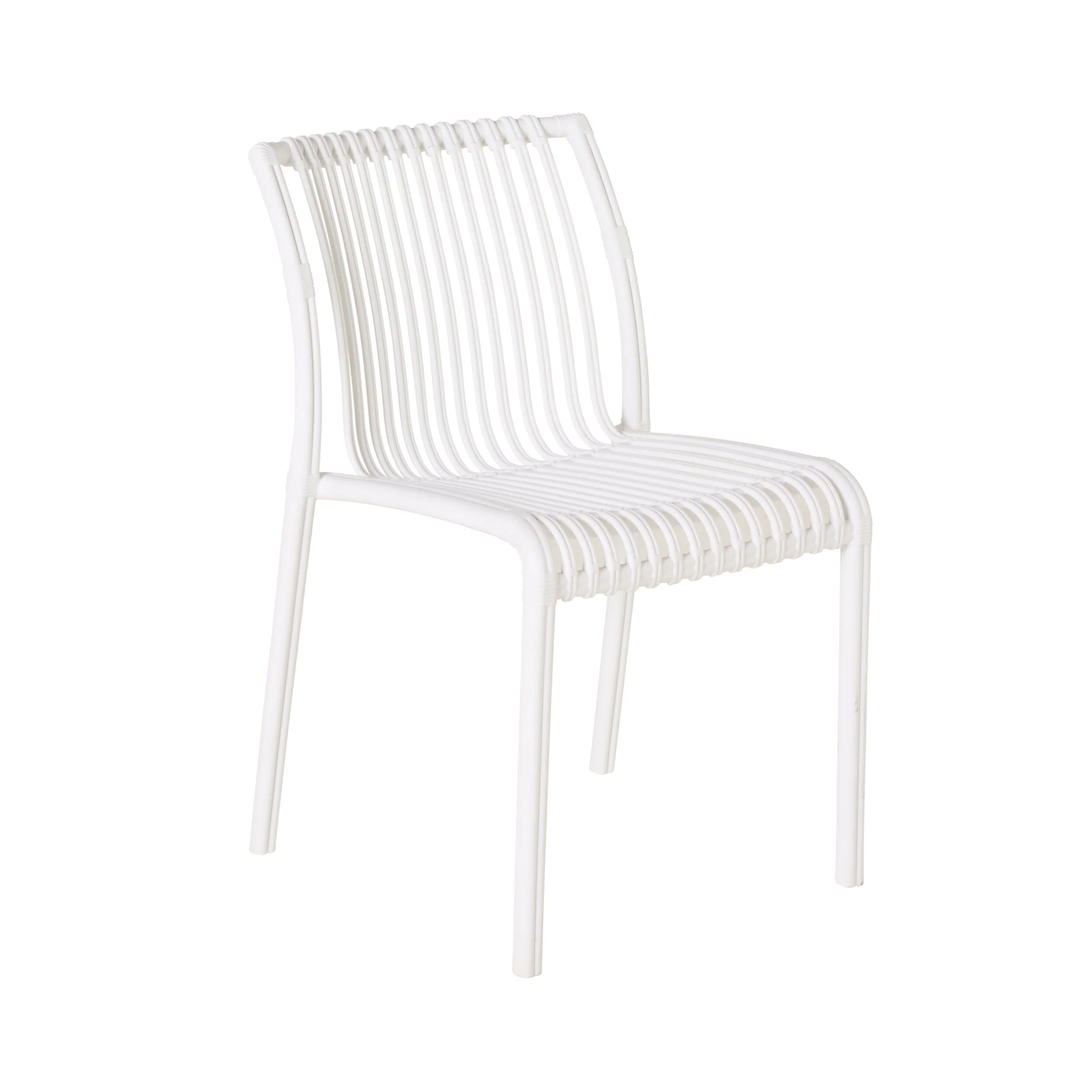 Milla Dining Chair White - Image 2