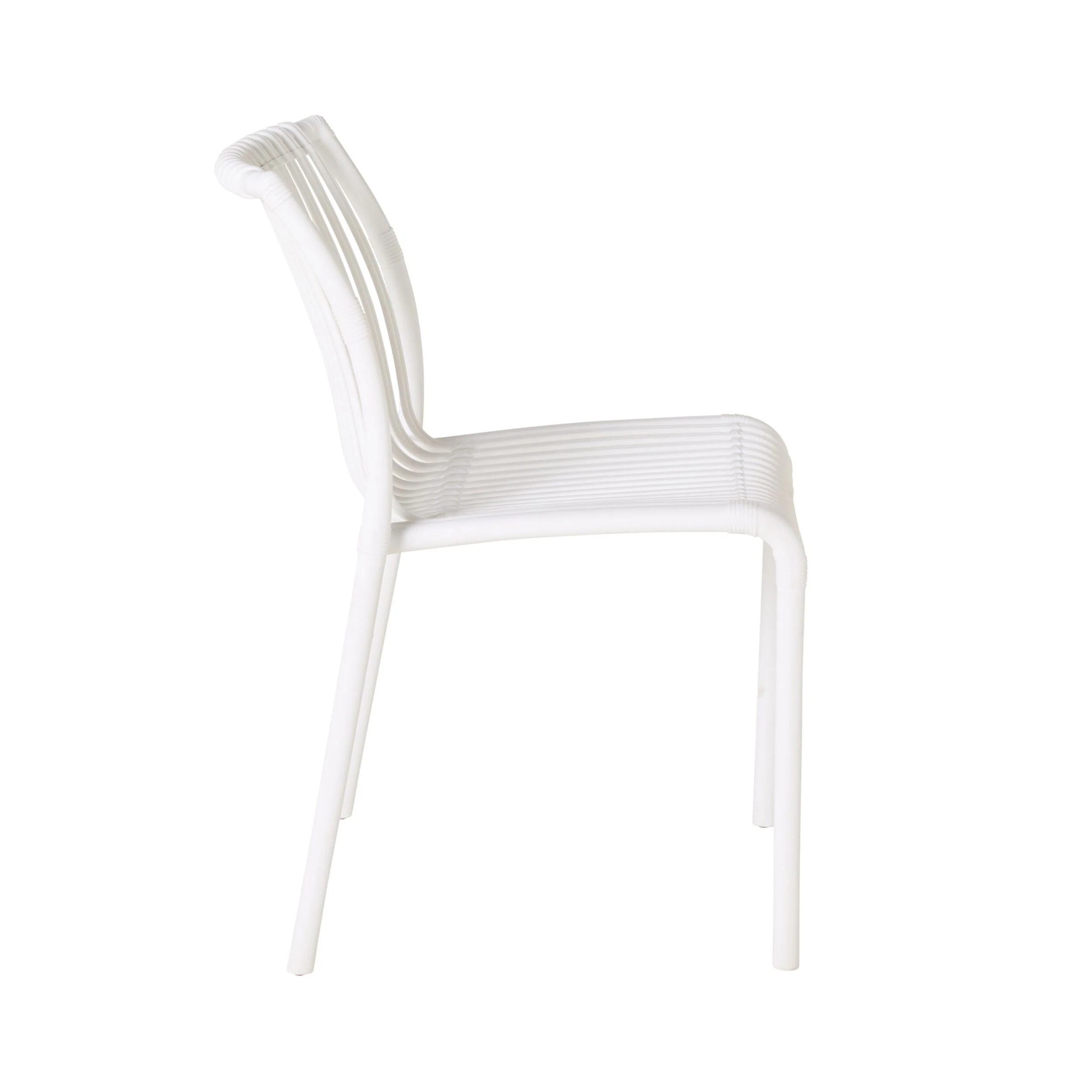 Milla Dining Chair White - Image 3