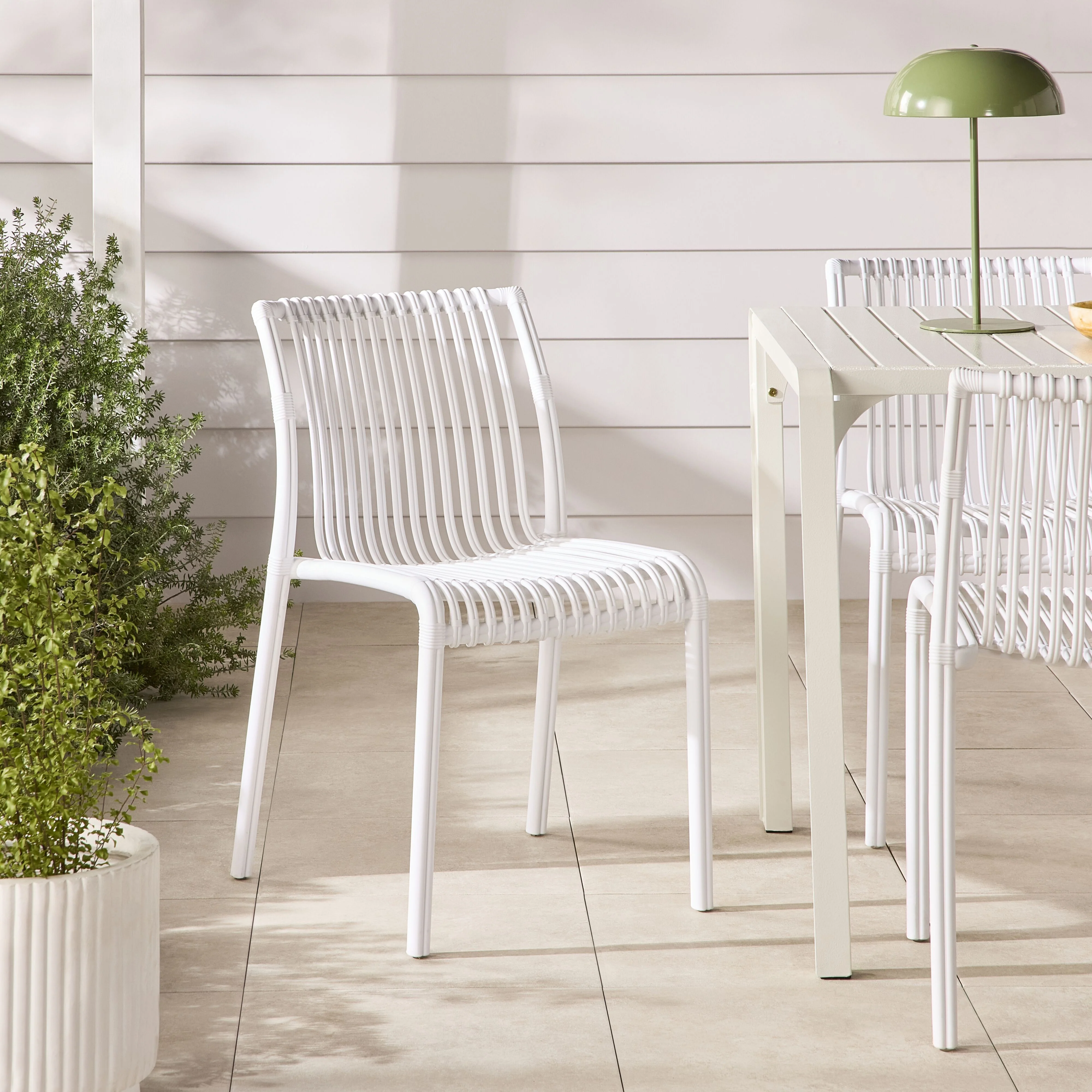 Milla Dining Chair White - Image 7
