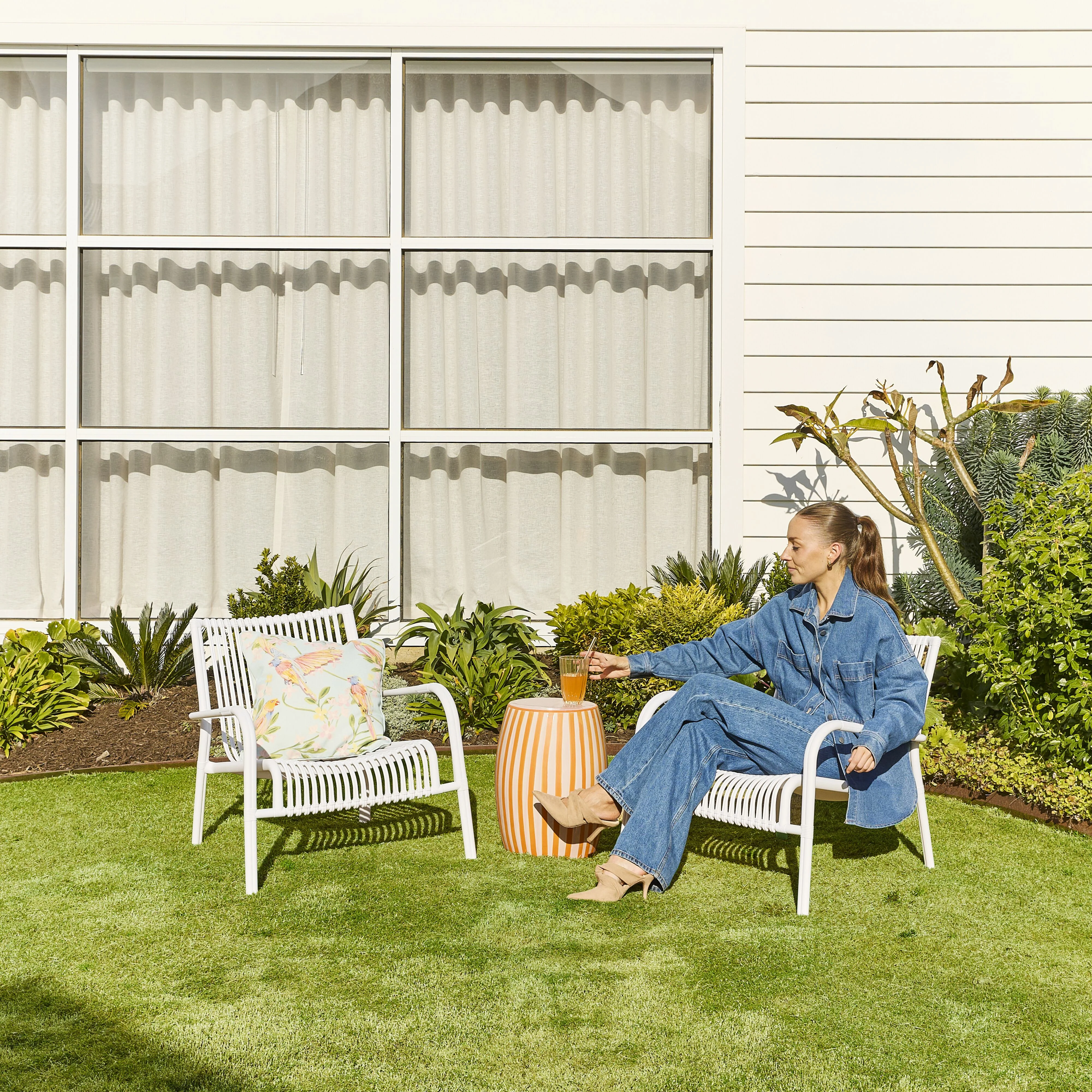 Milla Occasional Chair White - Image 10
