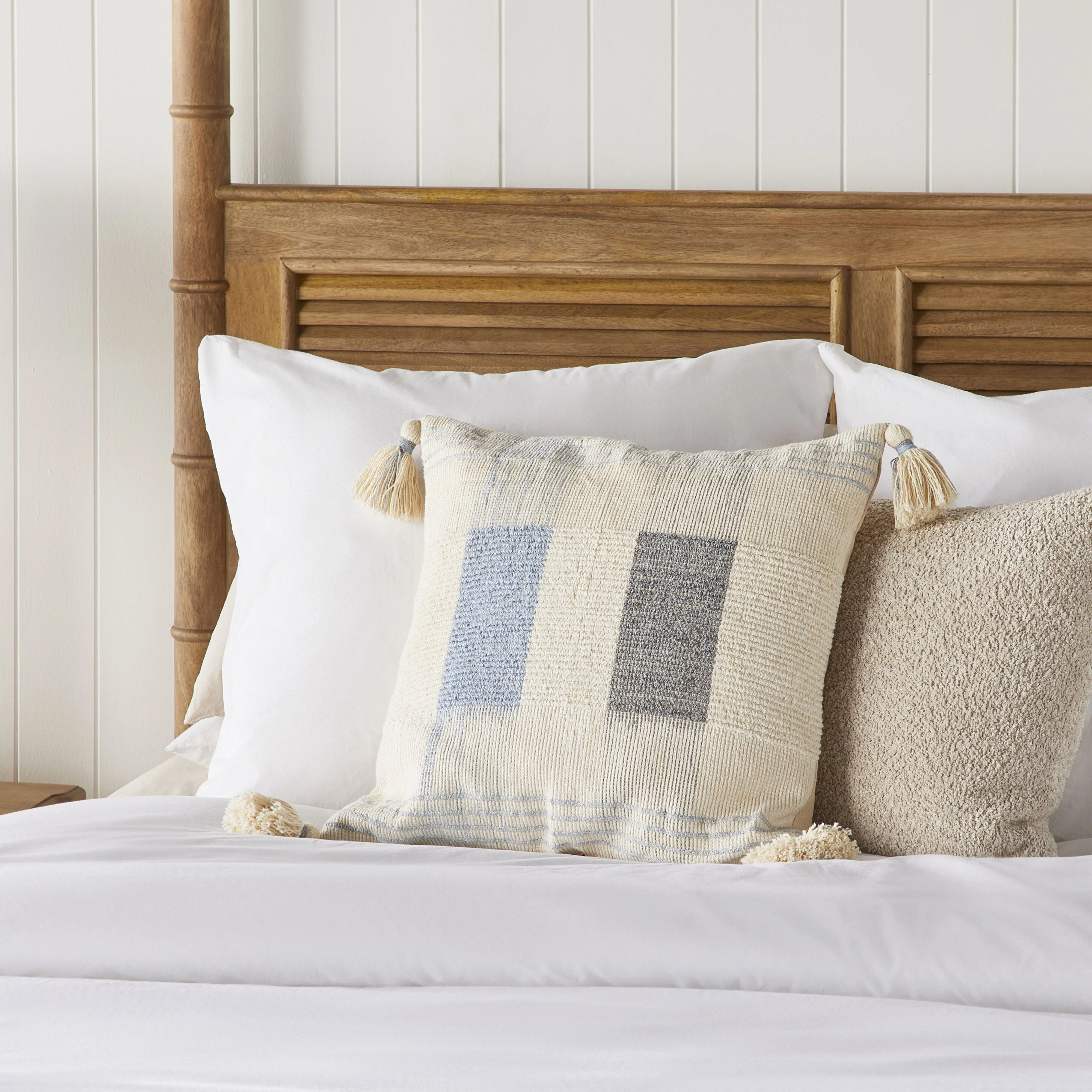Miller Jacquard Check Cushion 50x50cm - Image 6