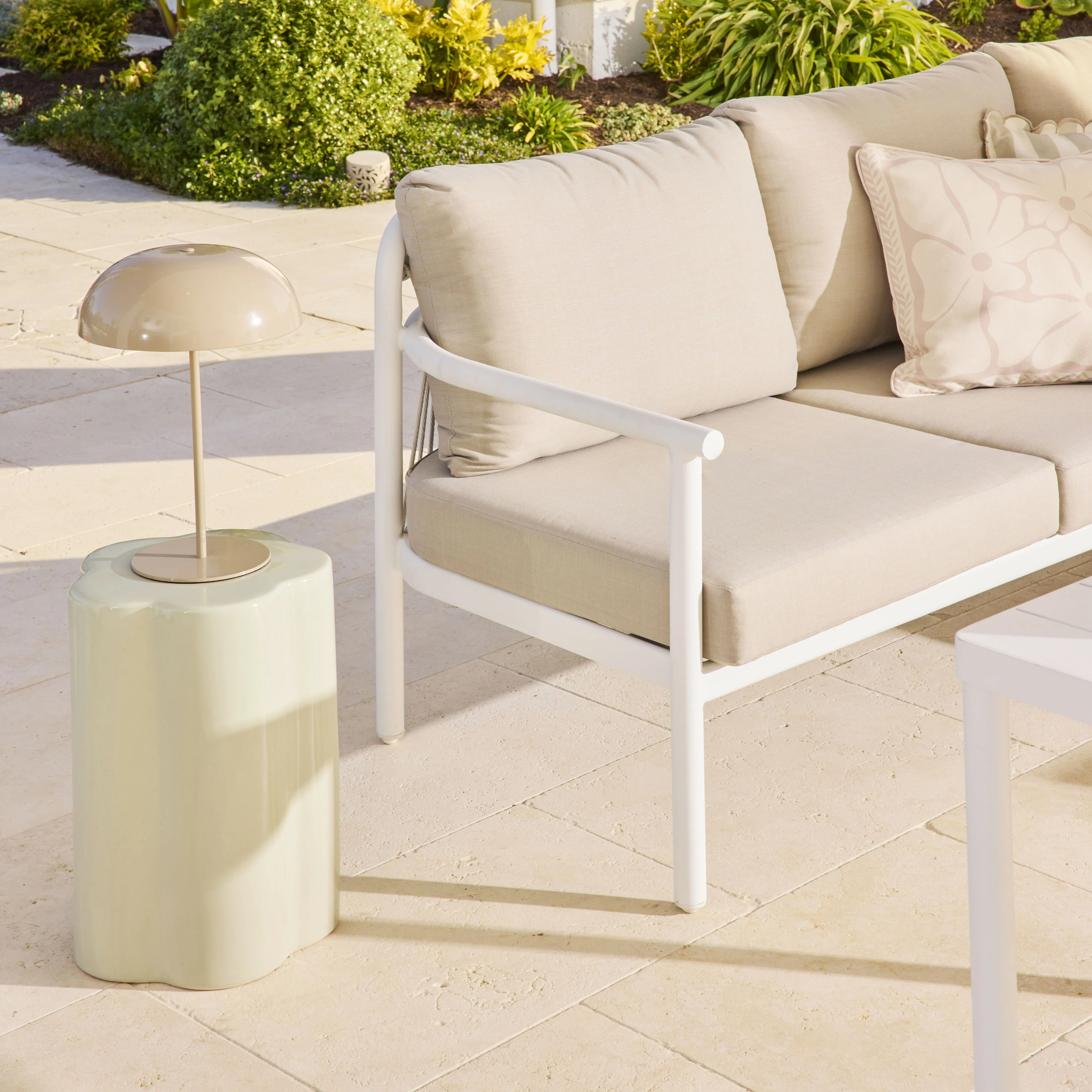 Milly Sofa Set with Dining Table Taupe - Image 10